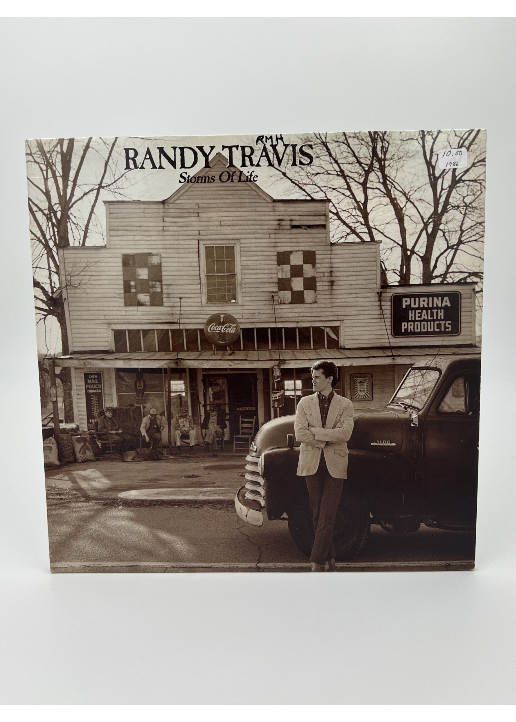 LP   Randy Travis Storms Of Life LP Record