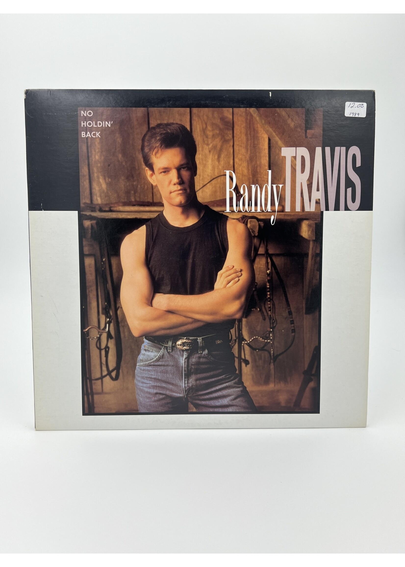 LP   Randy Travis No Holdin Back LP Record