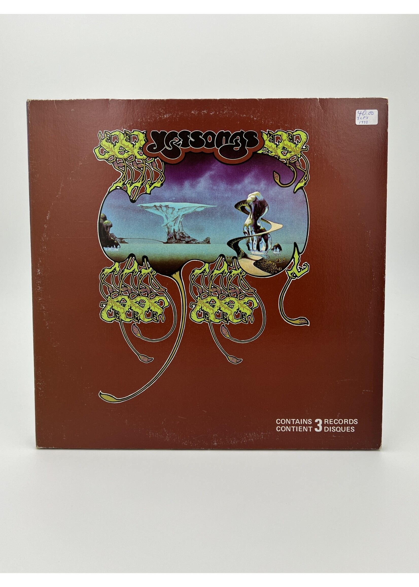 LP   Yes Yessongs 3 LP Record
