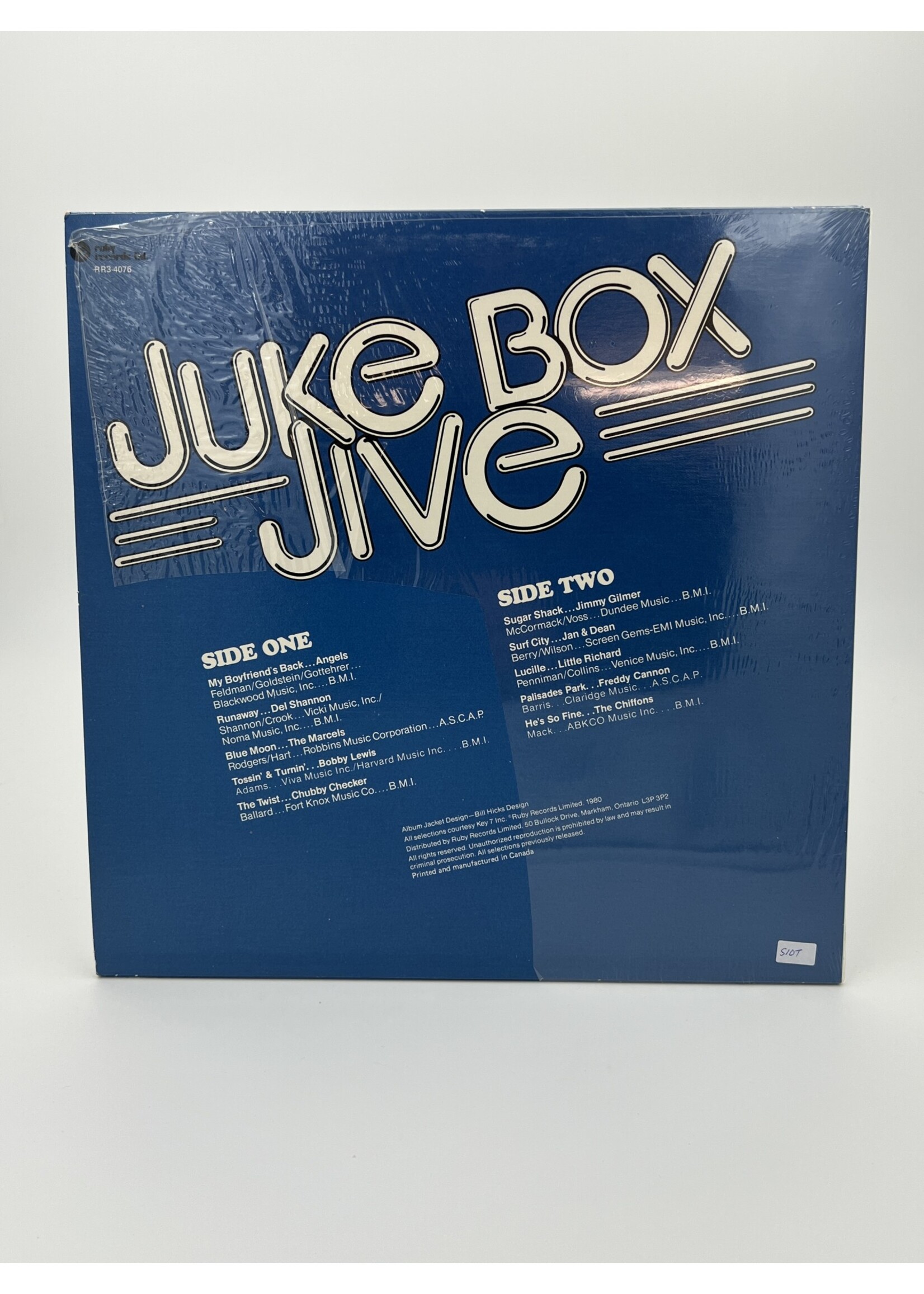 LP   Juke Box Jive Original Artists LP Record