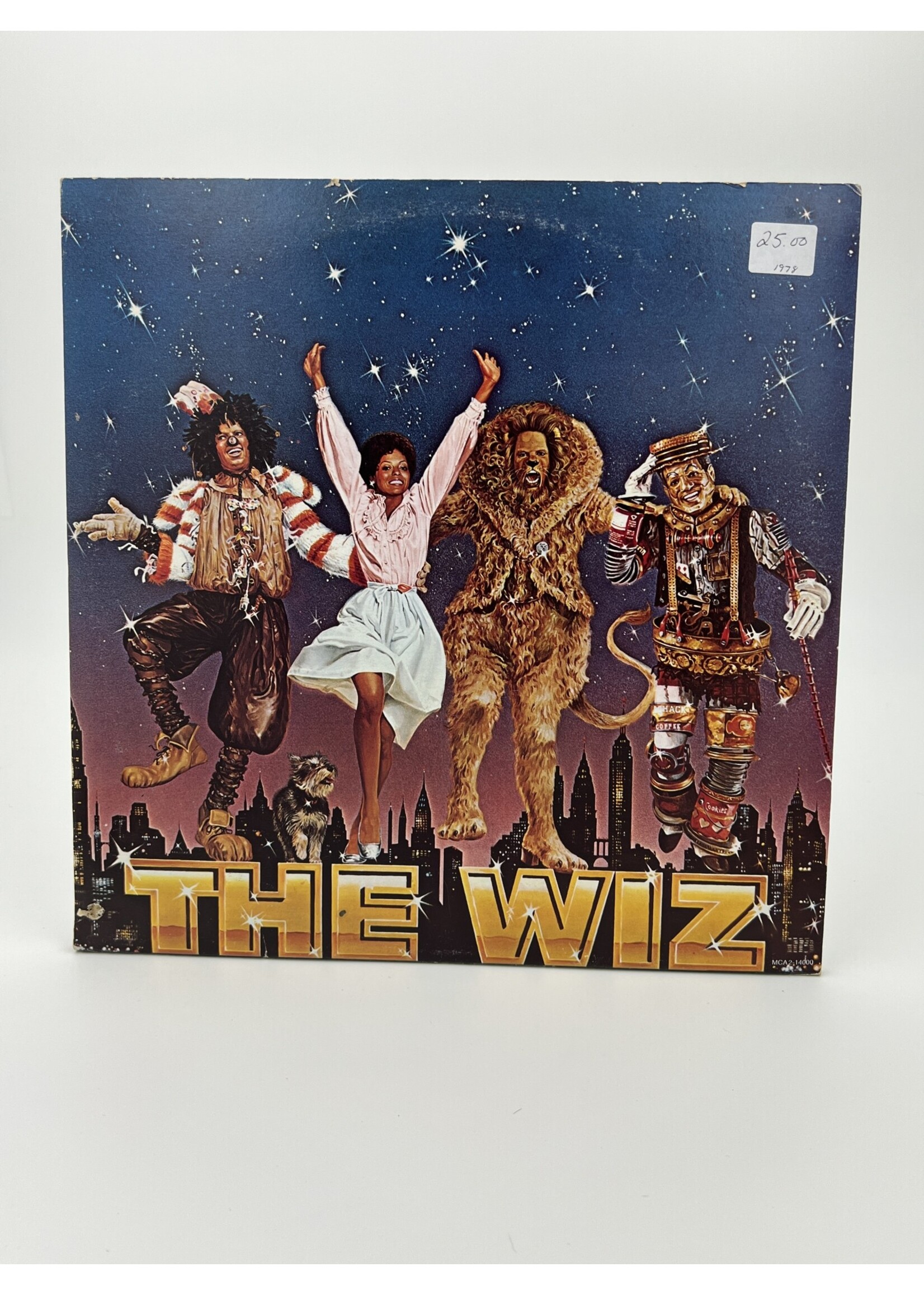LP   The Wiz Original Motion PIcture Soundtrack LP Record