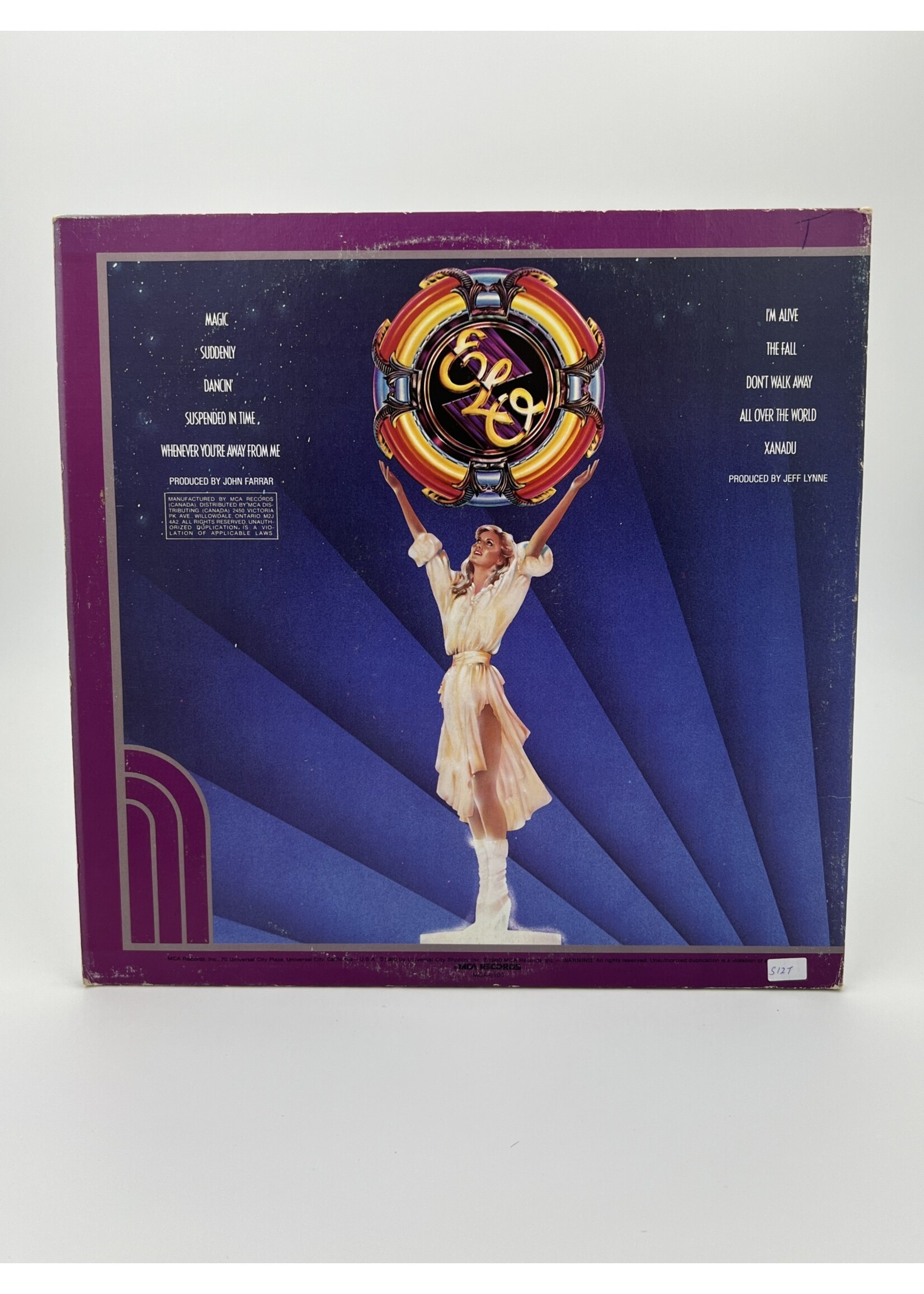 LP Xanadu Electric Light Orchestra And Olivia Newton John LP Record