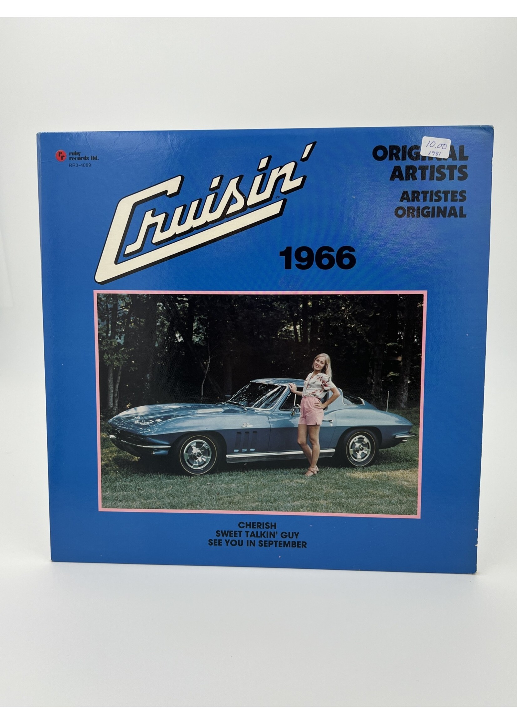 LP   Cruisin 1966 Original Artists LP Record