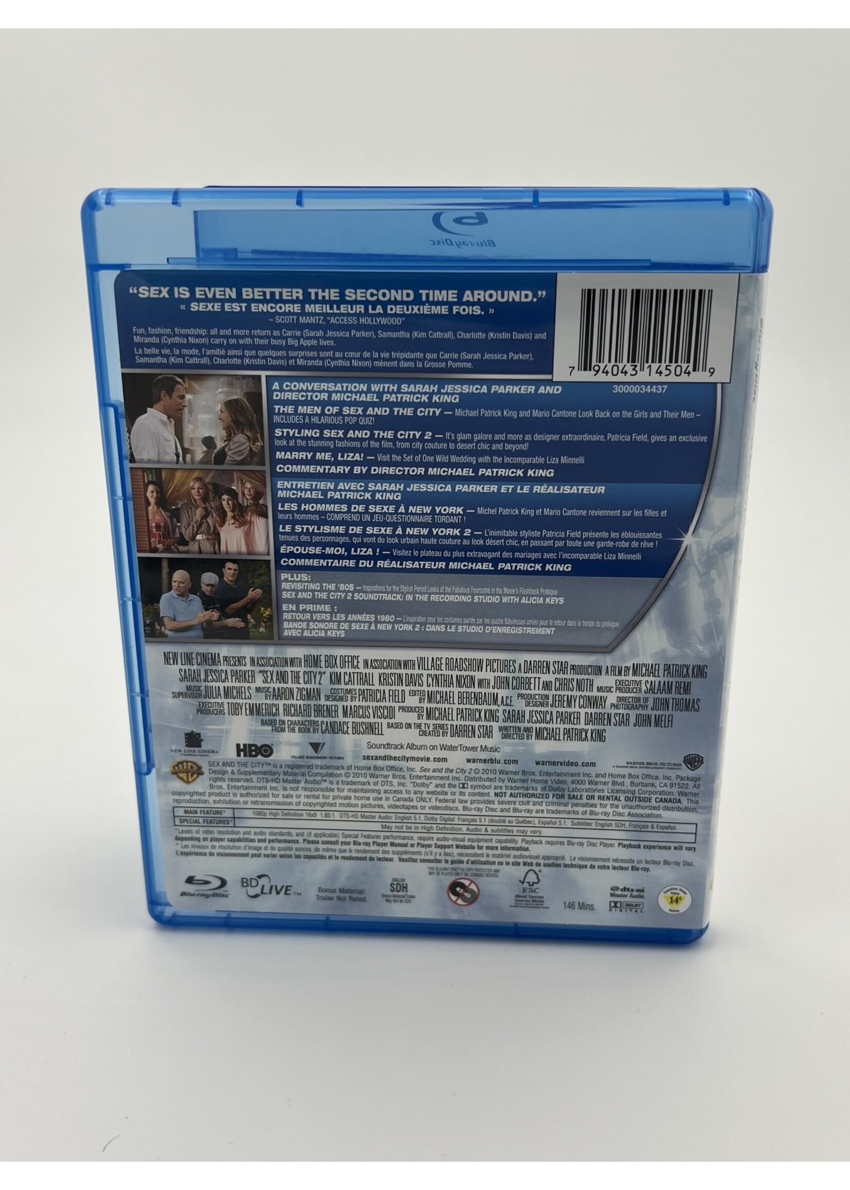 Bluray Sex and the City 2 Bluray