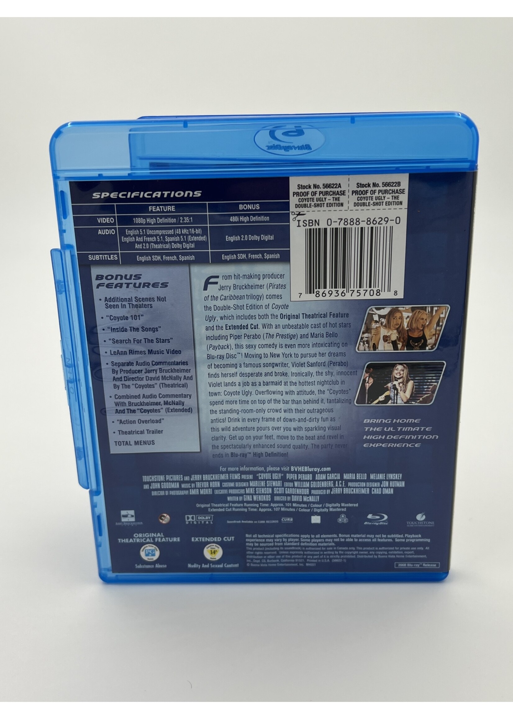 Bluray   Coyote Ugly Double Shot Edition Bluray