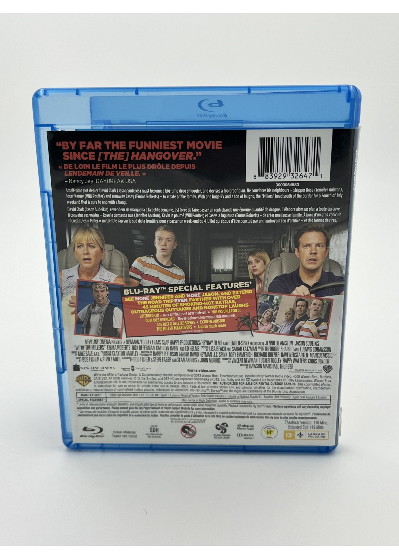 Bluray Were The Millers Extended Cut Bluray