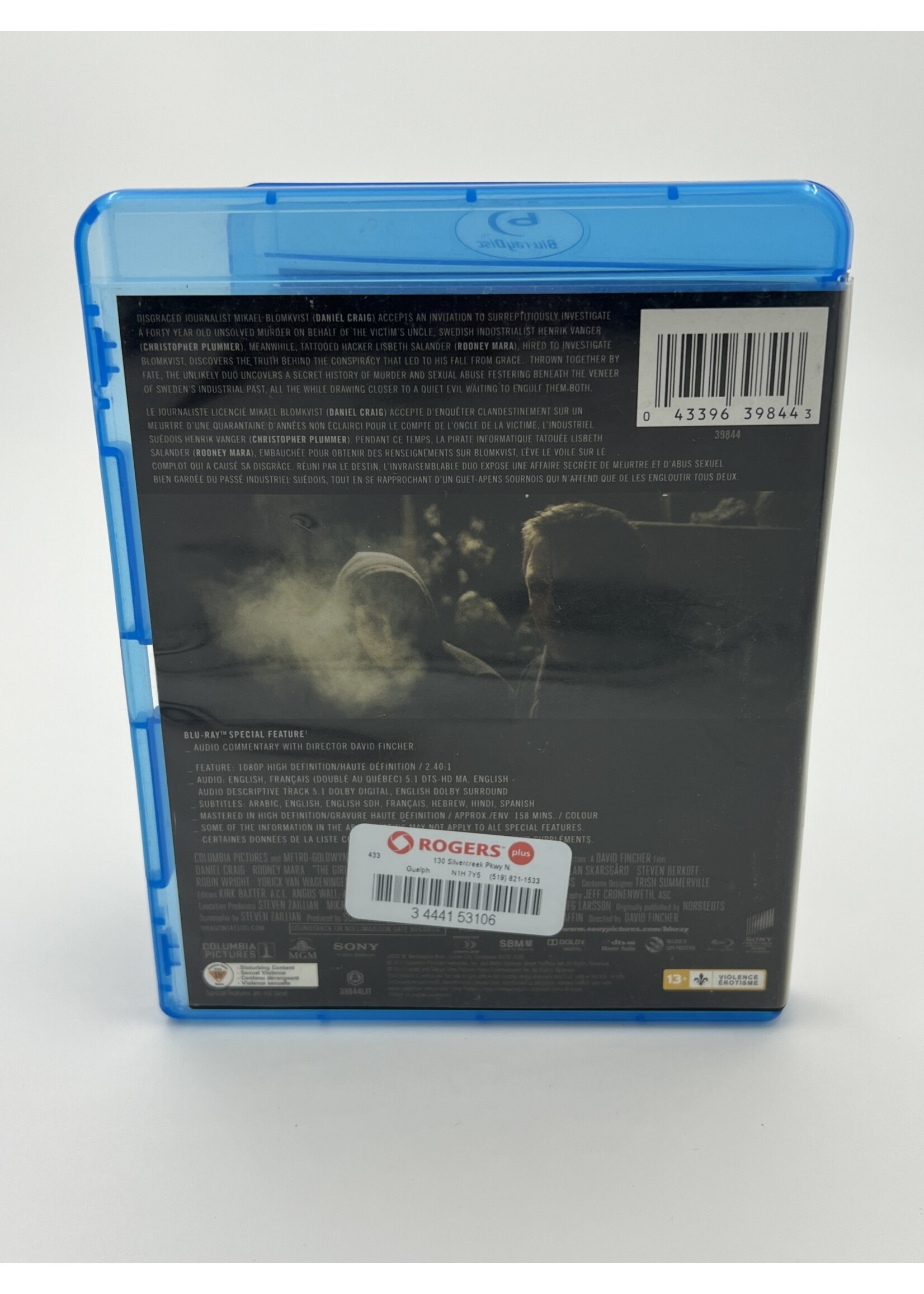 Bluray   The Girl With The Dragon Tattoo Bluray