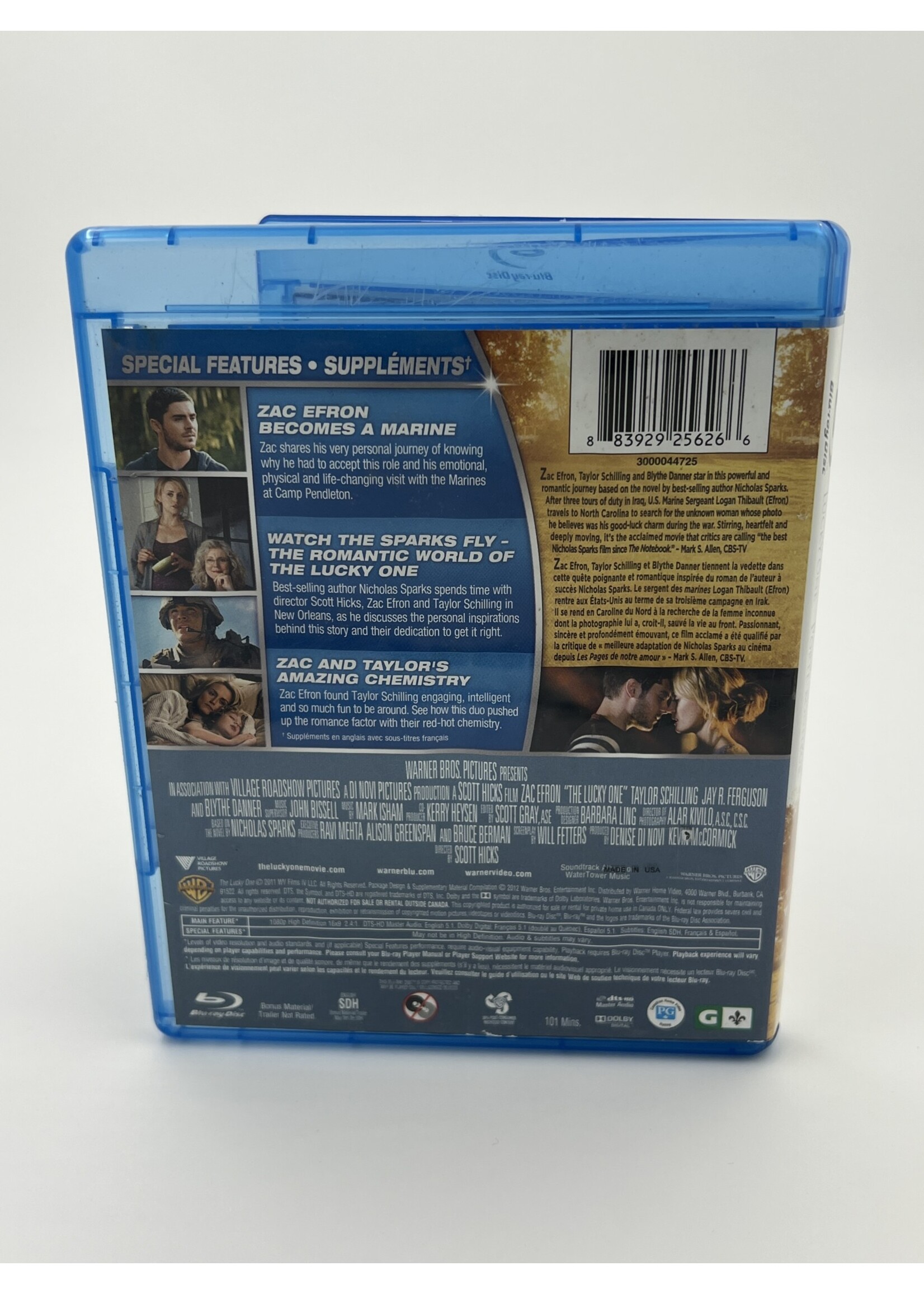 Bluray   The Lucky One Bluray