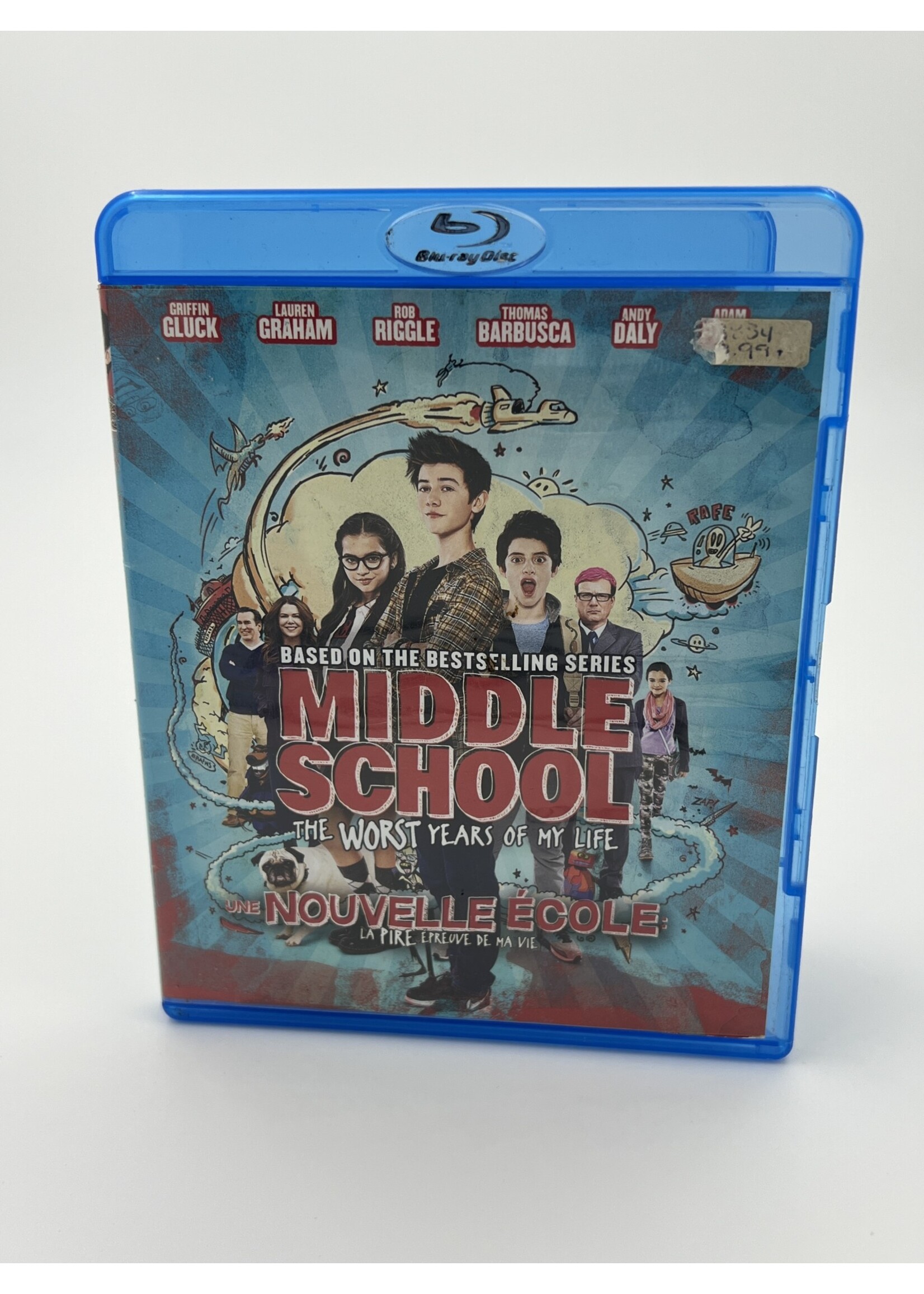 Bluray   Middle School The Worst years Of My Life Bluray