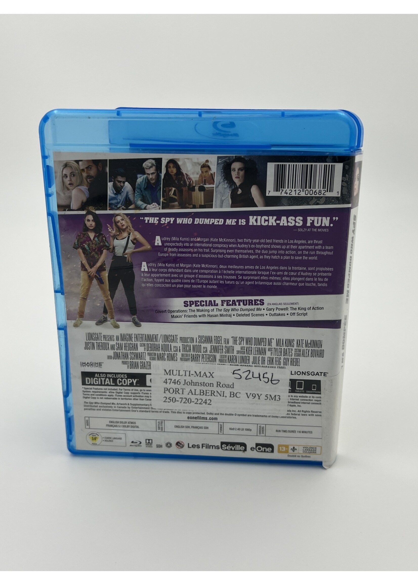 Bluray   The Spy Who Dumped Me Bluray
