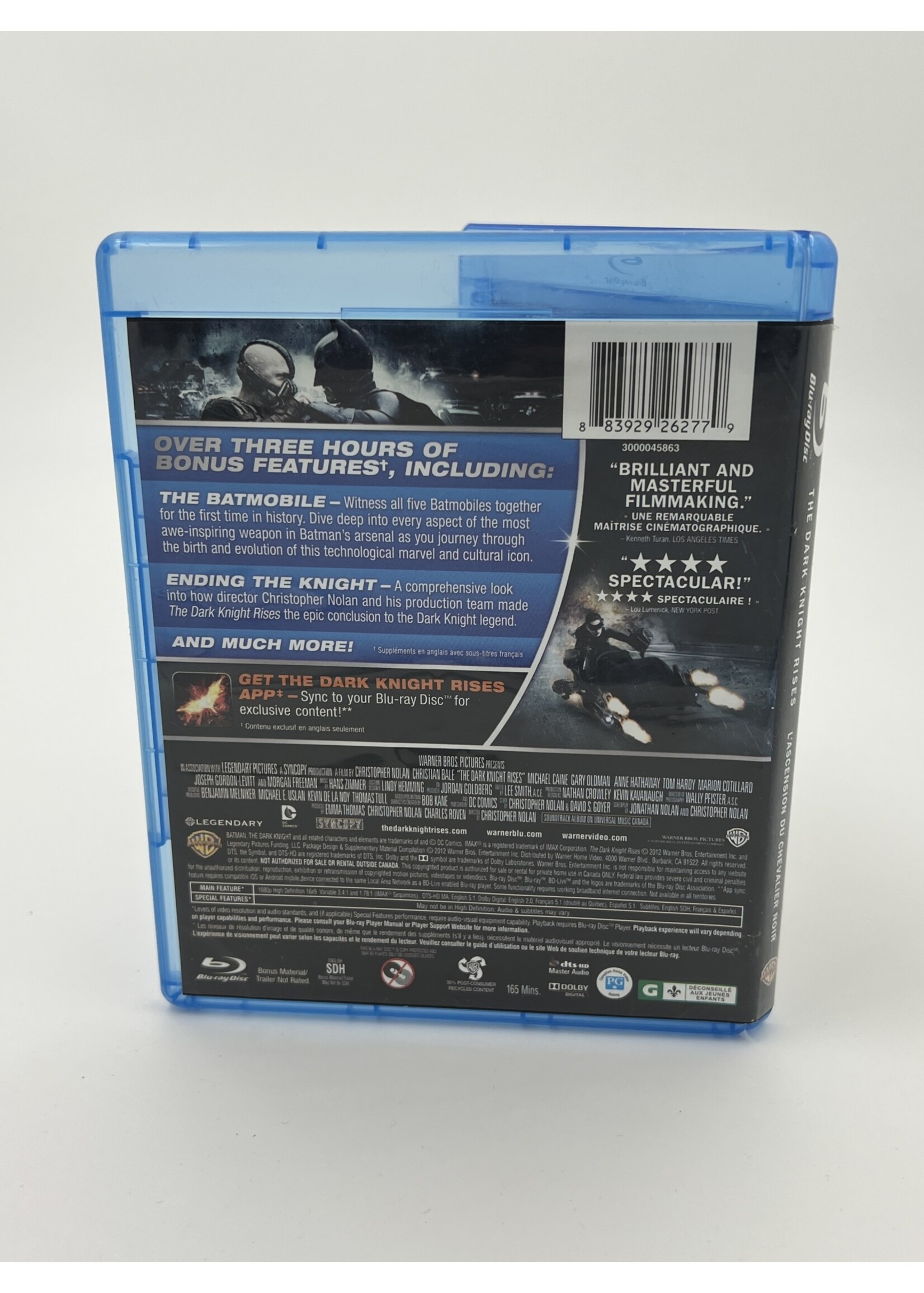 Bluray The Dark Knight Rises Bluray
