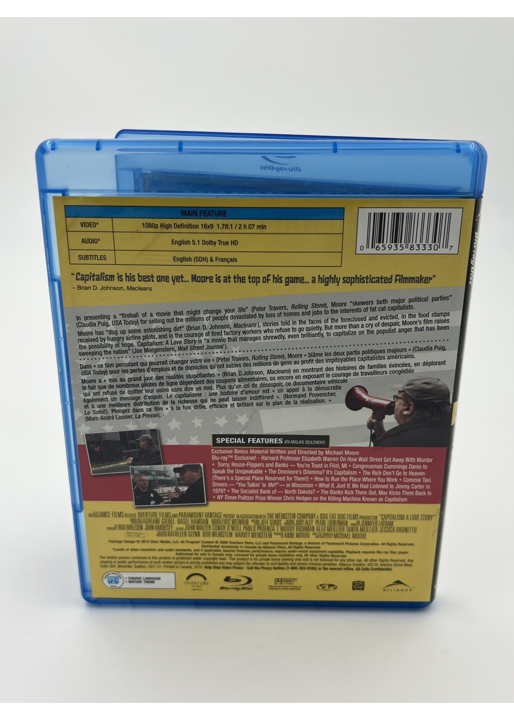 Bluray   Capitalism A Love Story Michael Moore Bluray