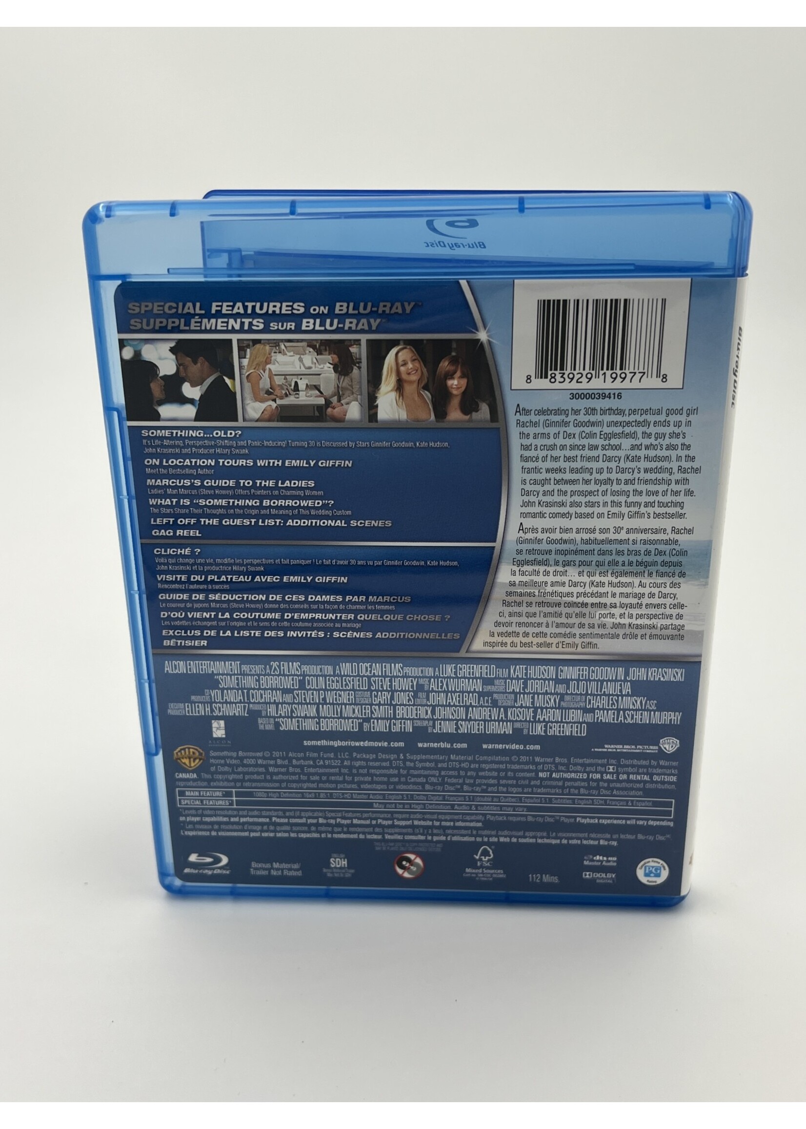 Bluray Something Borrowed Bluray + DVD