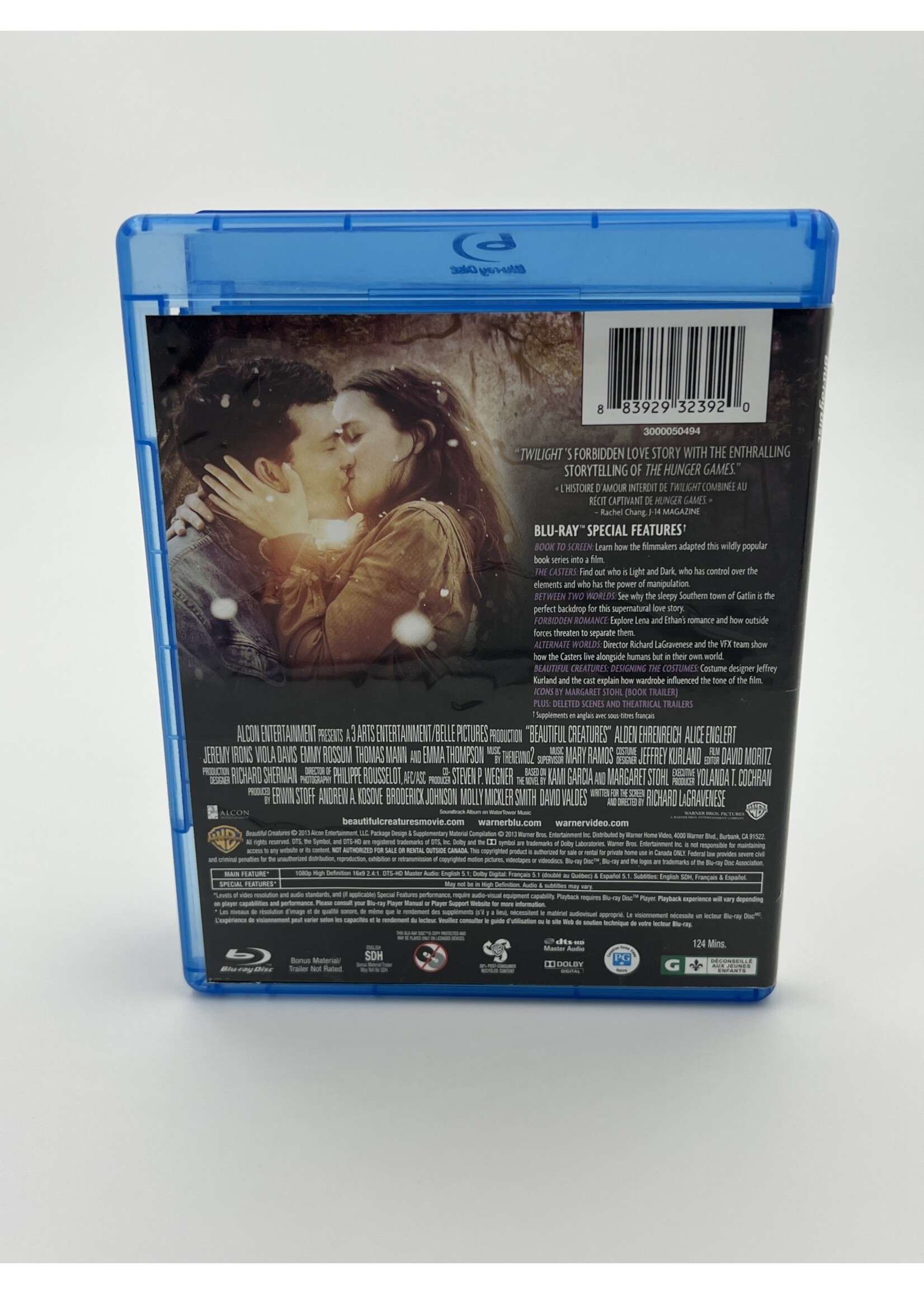 Bluray Beautiful Creatures Bluray