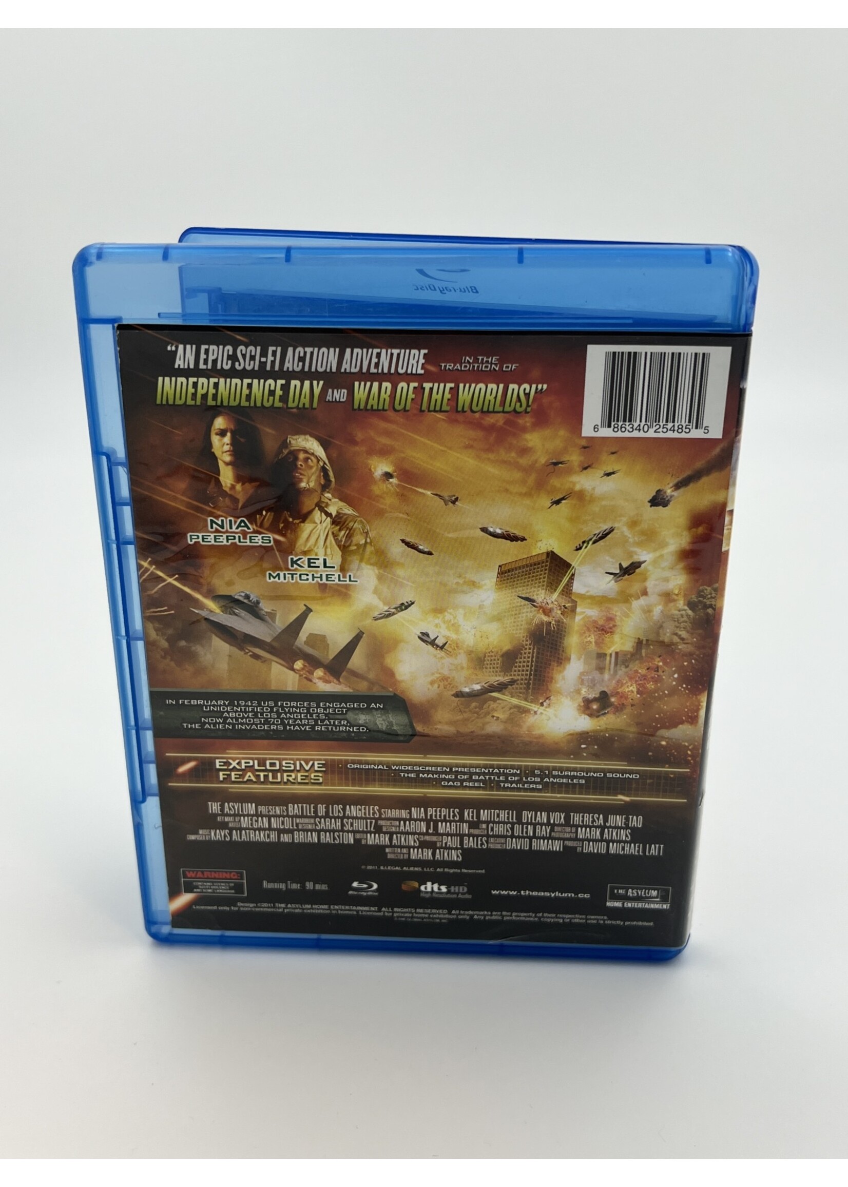 Bluray Battle Of Los Angeles Bluray