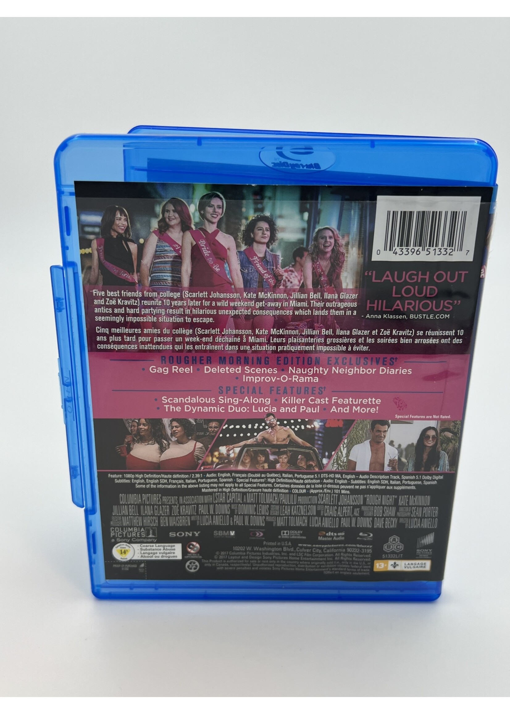 Bluray Rough Night Bluray