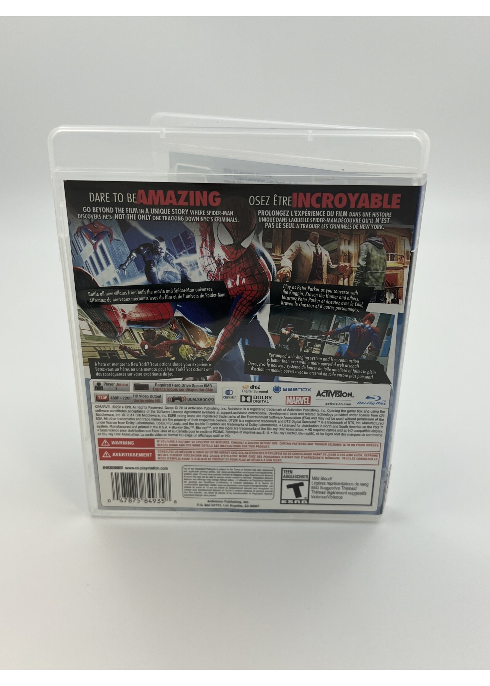 Sony The Amazing Spider Man 2 PS3