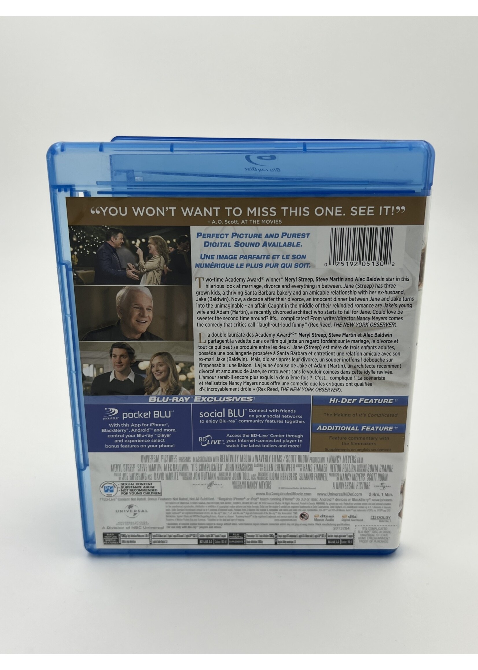 Bluray   It's Complicated Bluray