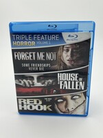 Bluray 3 Movie Horror Pack Forget Me Not House of Fallen Red Hook Bluray