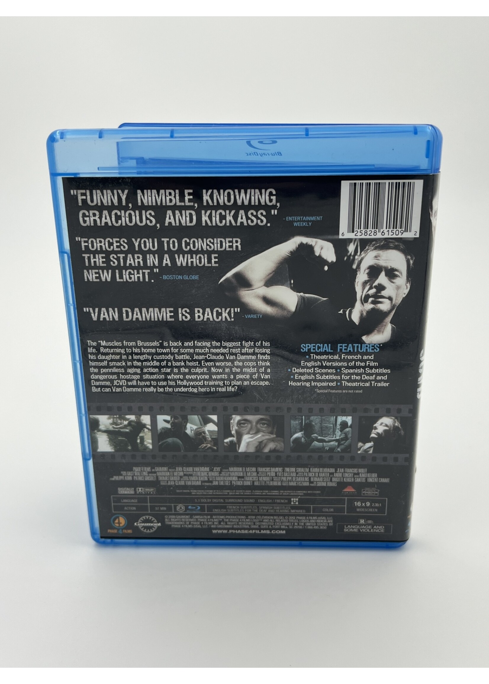 Bluray JCVD: Jean-Claude Van Damme Bluray