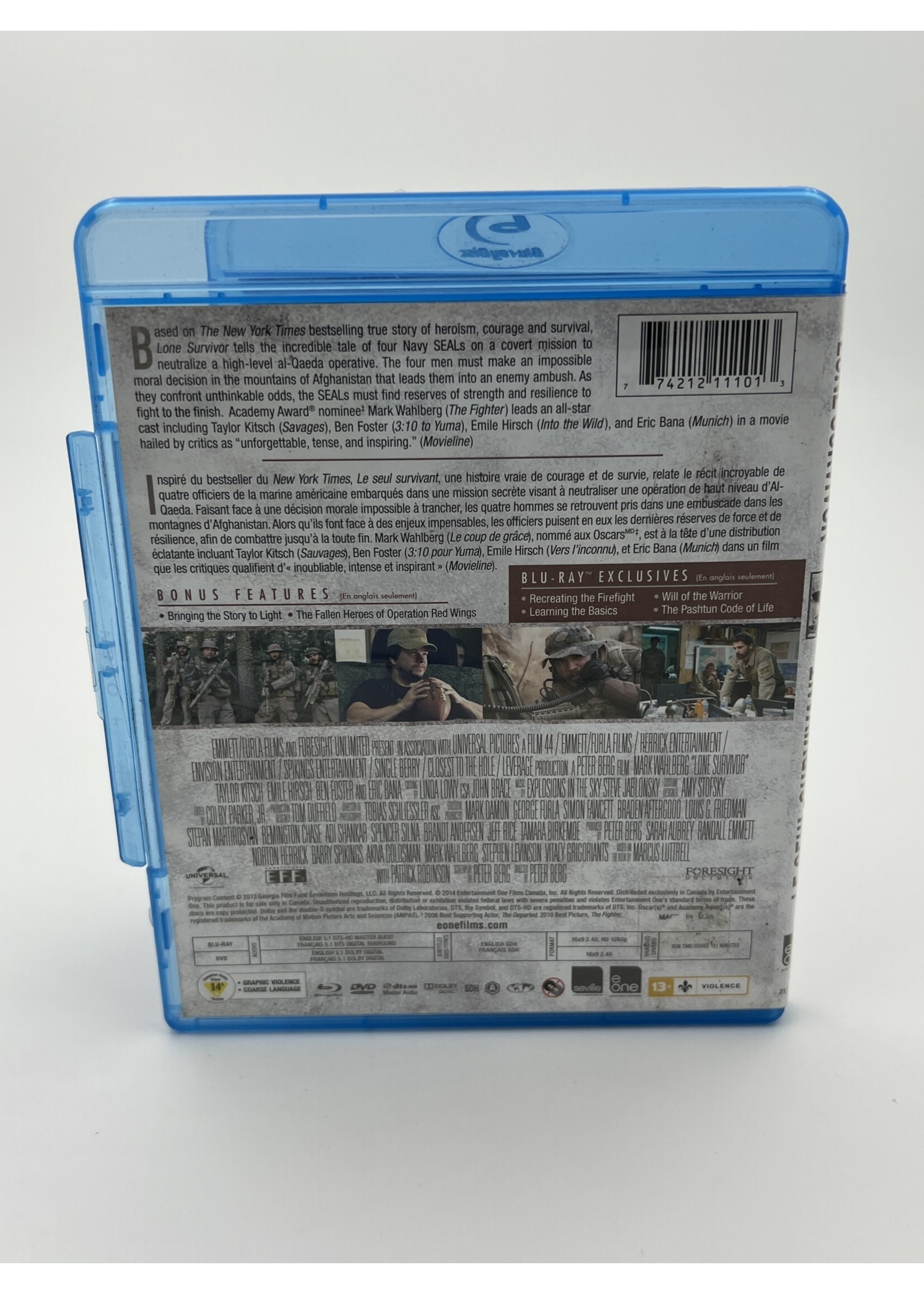Bluray Lone Survivor Bluray