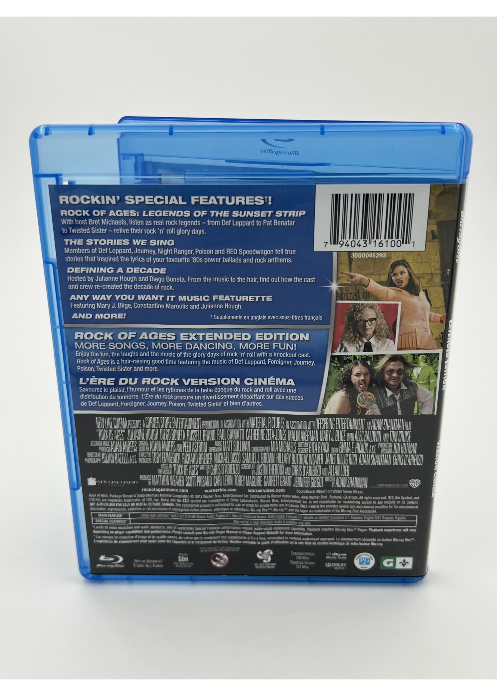 Bluray Rock Of Ages Extended Edition Bluray