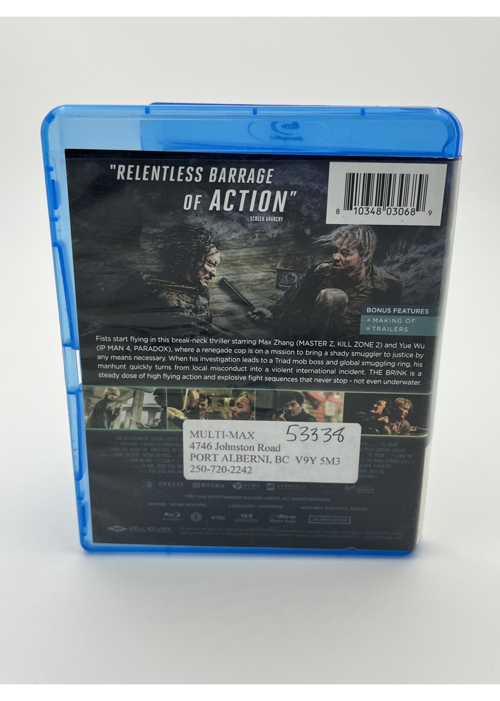 Bluray The Brink Bluray