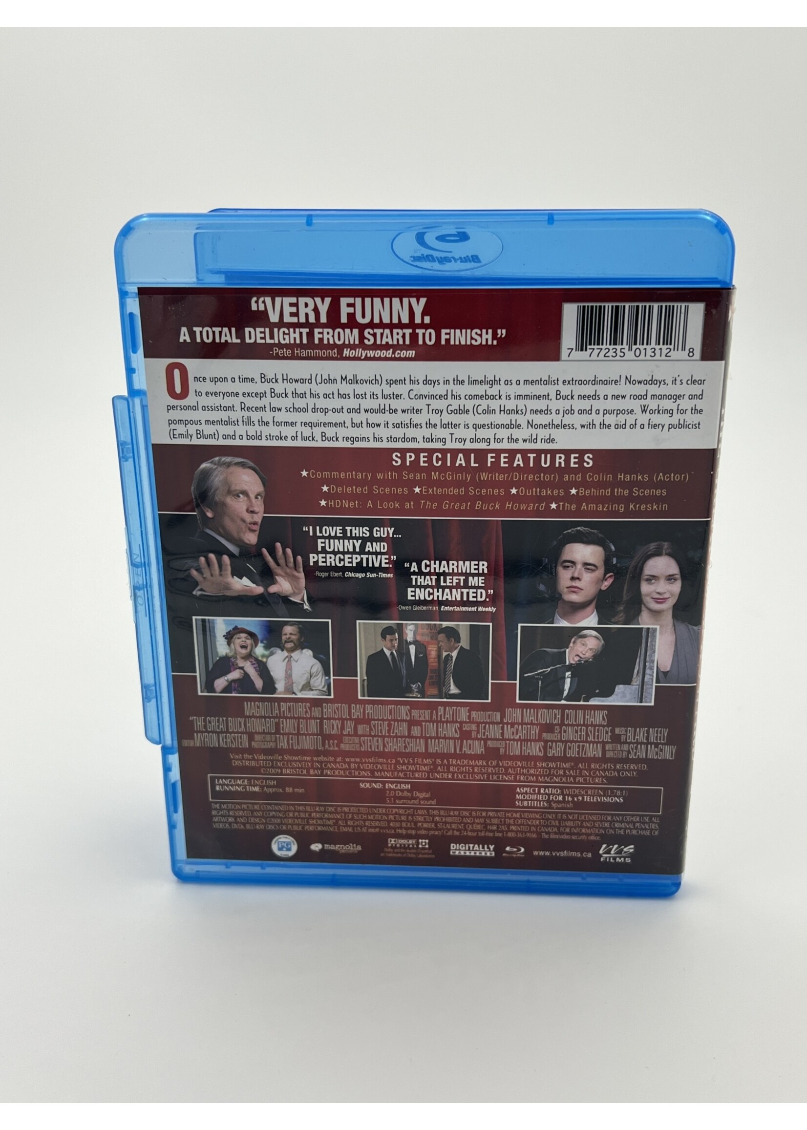 Bluray   The Great Buck Howard Bluray