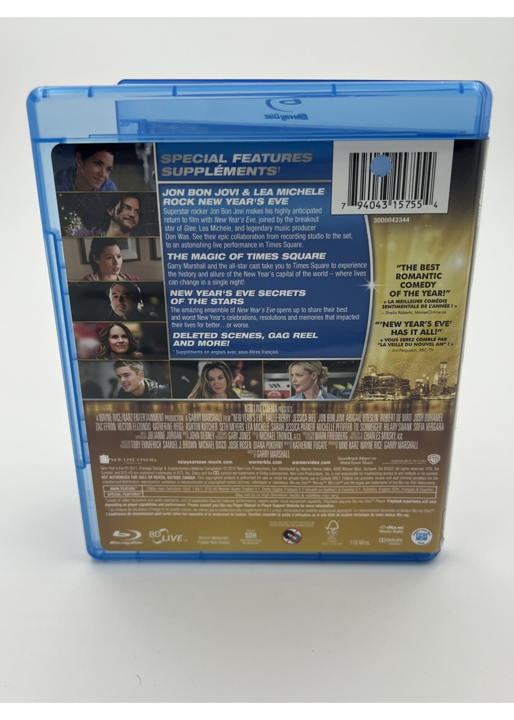 Bluray New Years Eve Bluray