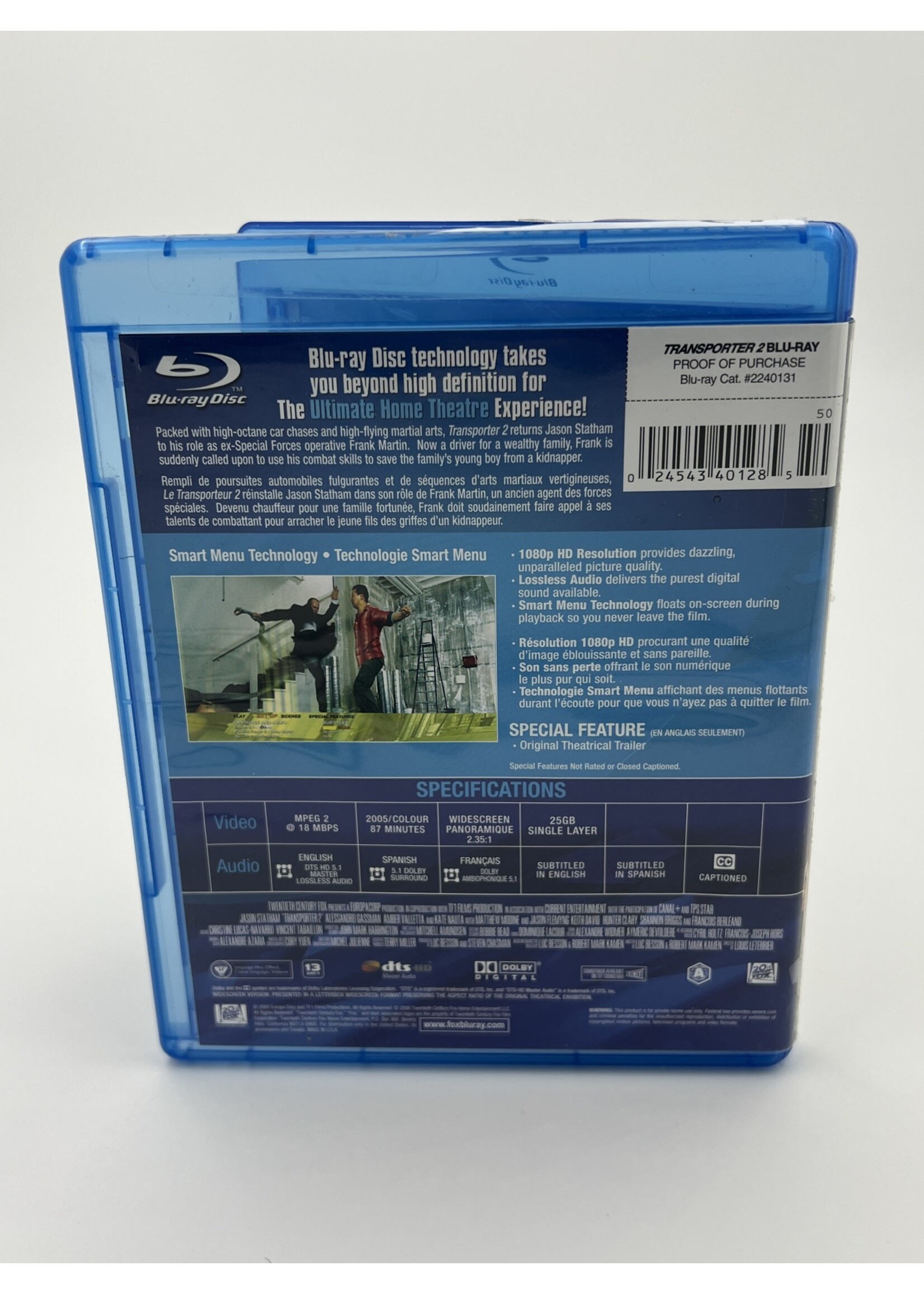 Bluray Transporter 2 Bluray