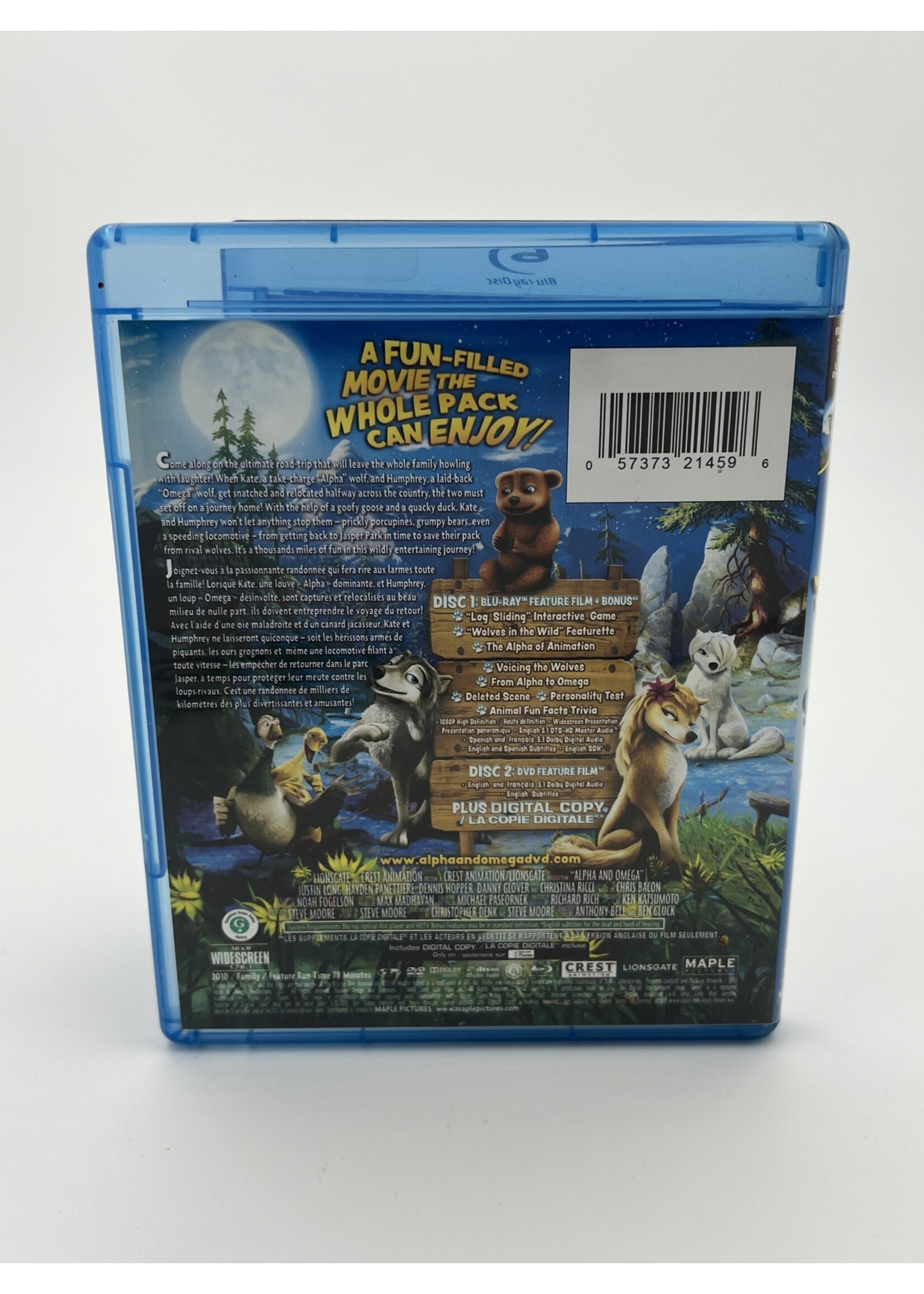 Bluray   Alpha And Omega Bluray