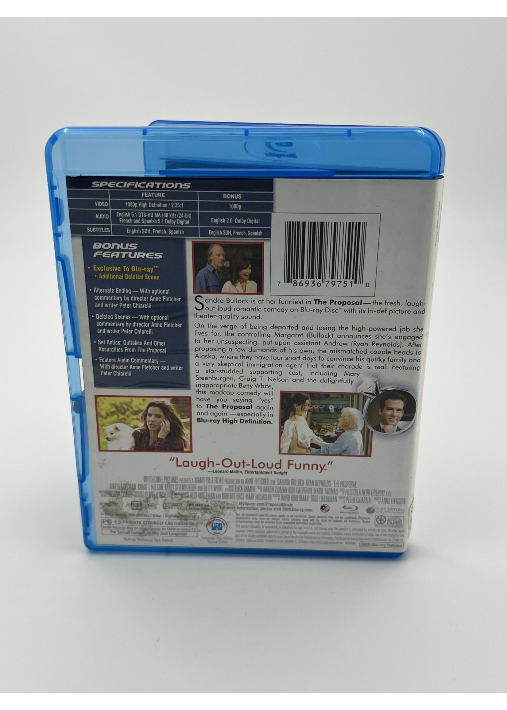 Bluray The Proposal Bluray