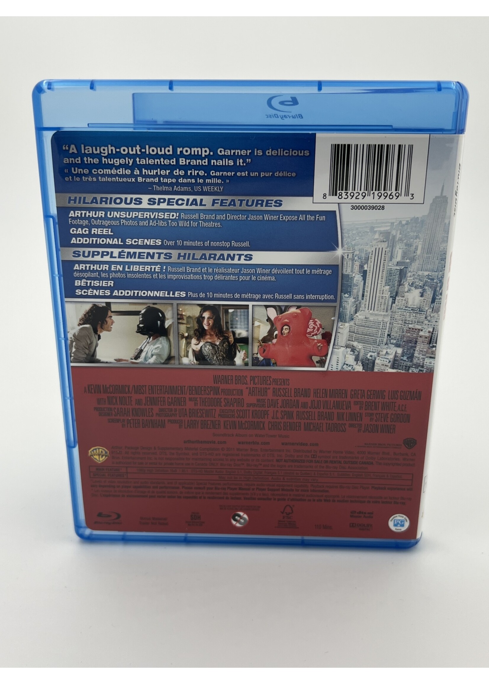 Bluray Arthur Bluray