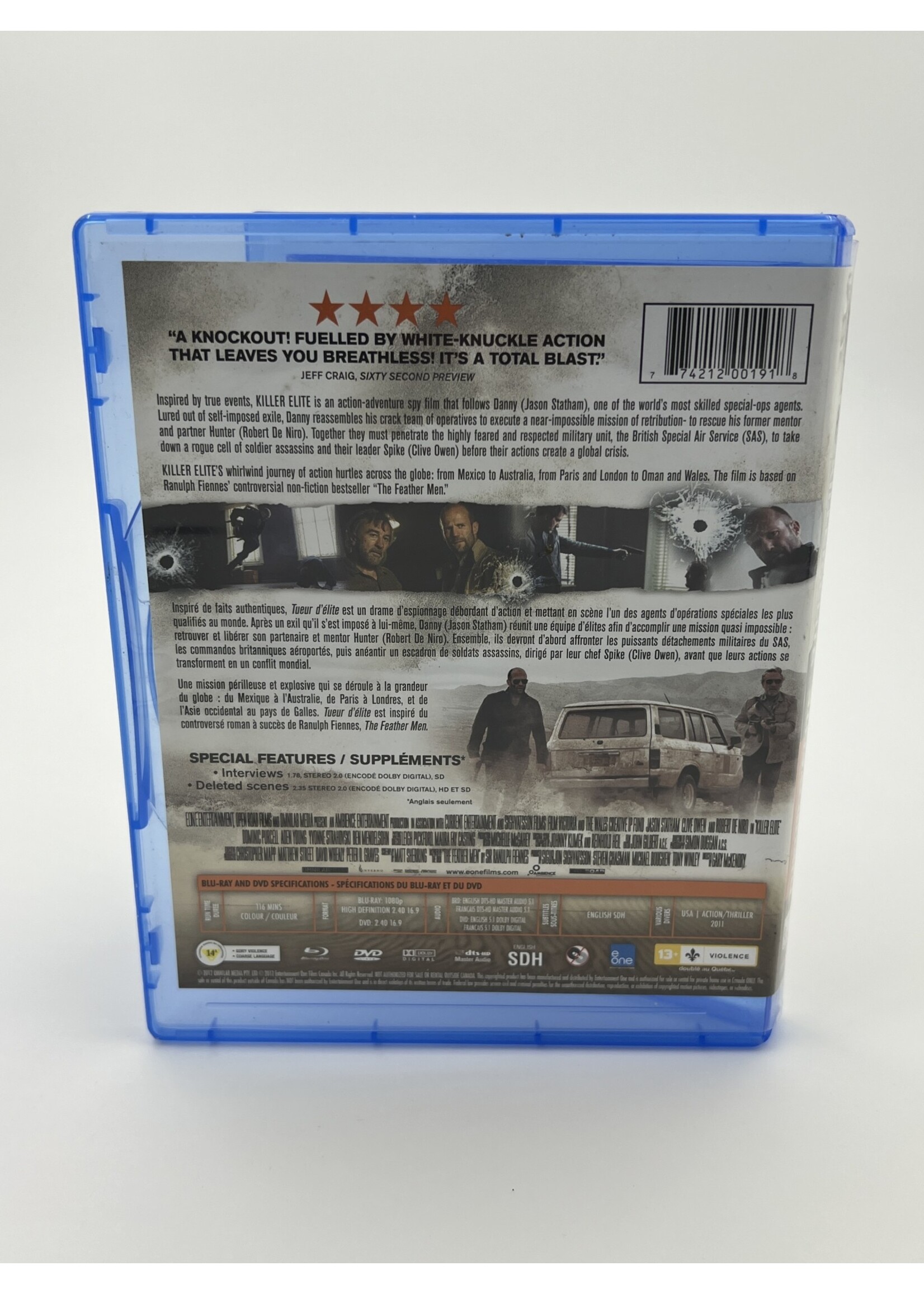 Bluray Killer Elite Bluray