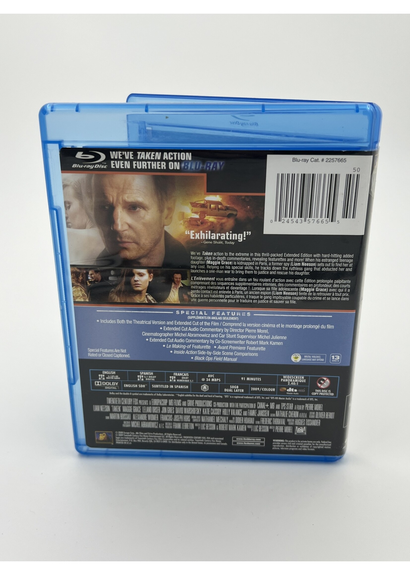 Bluray Taken Extended Cut Bluray