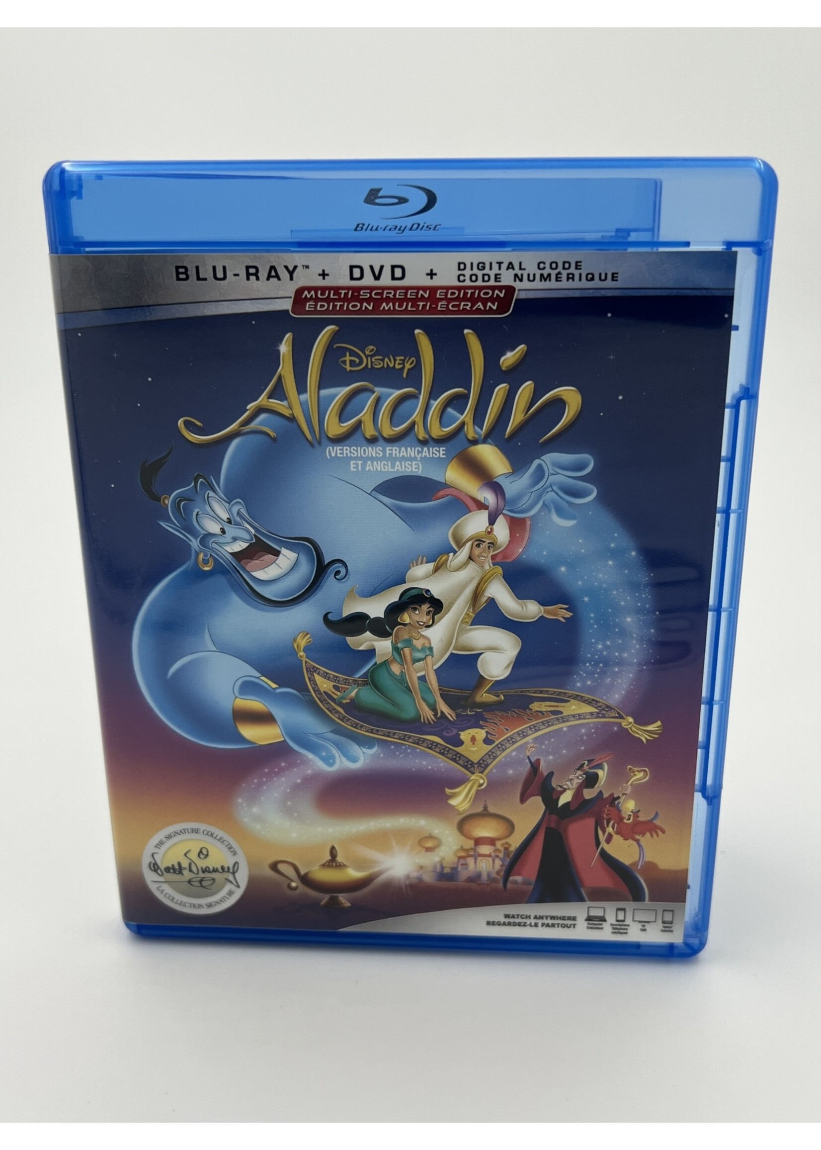 Bluray   Disney Aladdin Bluray