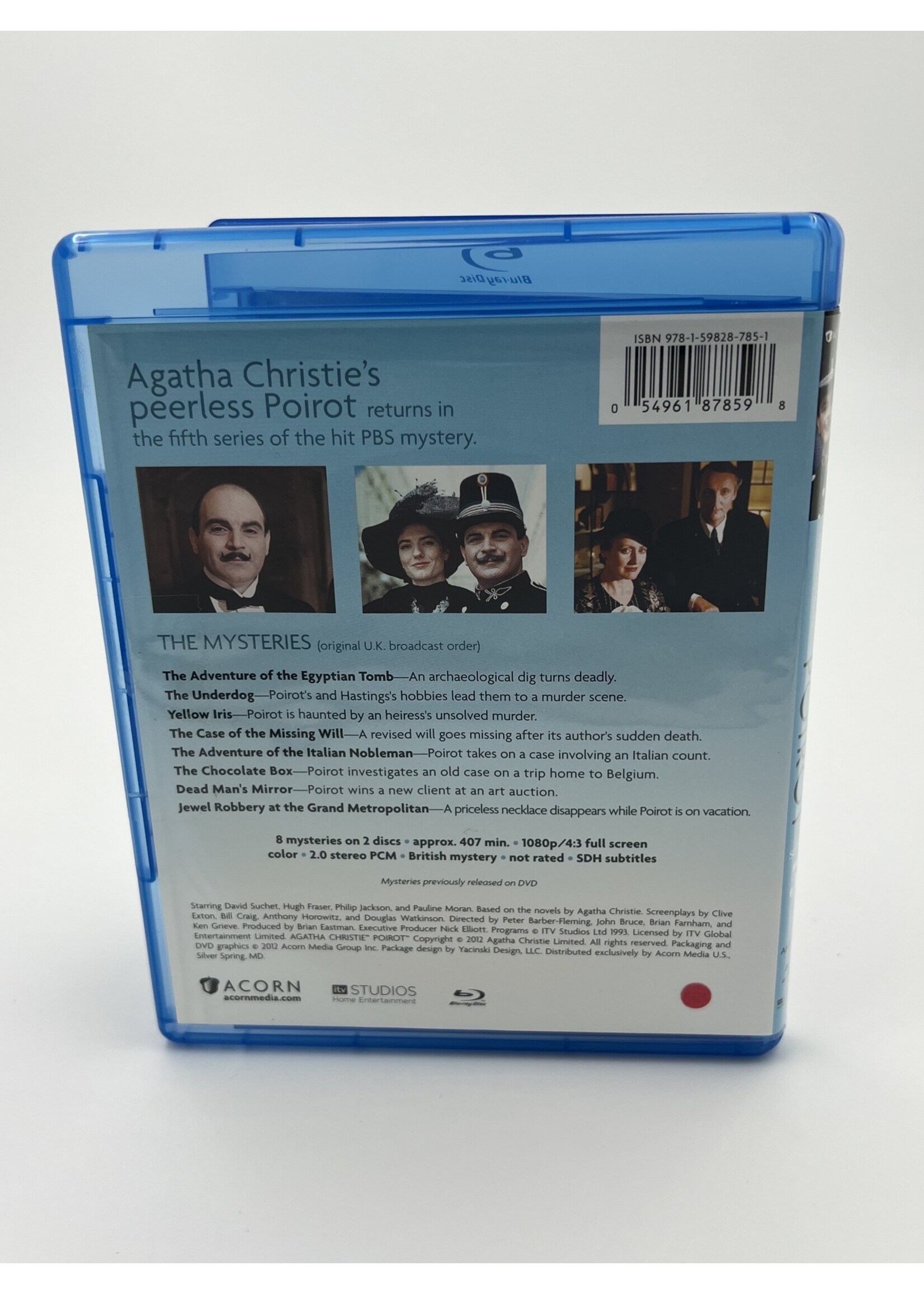 Bluray Poirot Series 5 Bluray