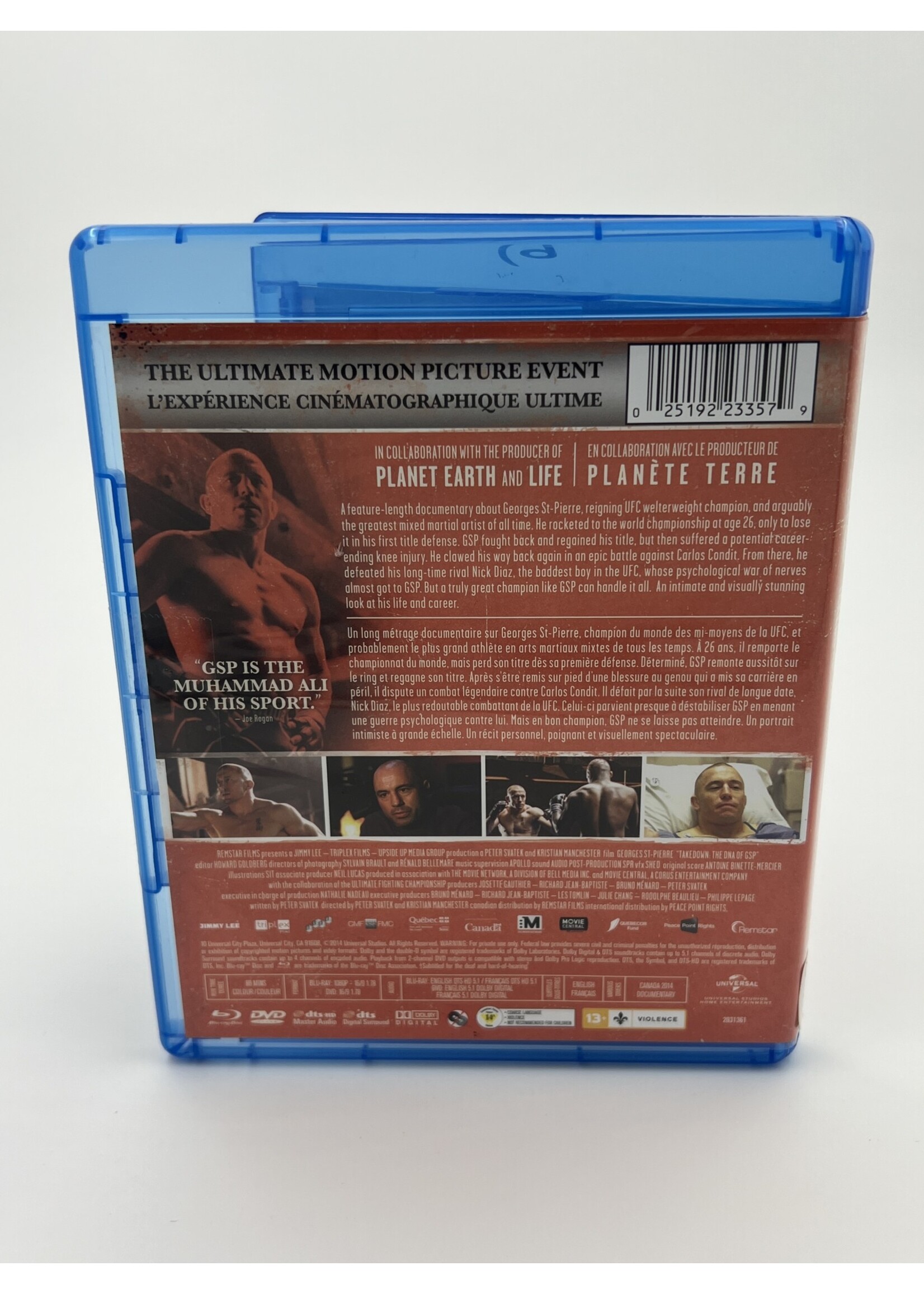 Bluray Takedown The DNA Of GSP Bluray