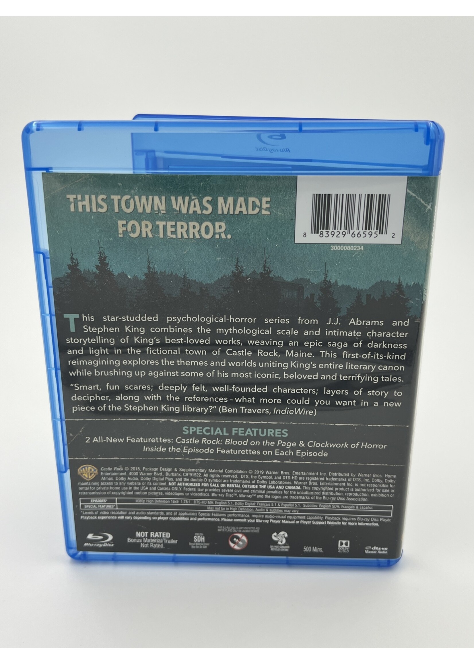 Bluray Castle Rock Season One Bluray