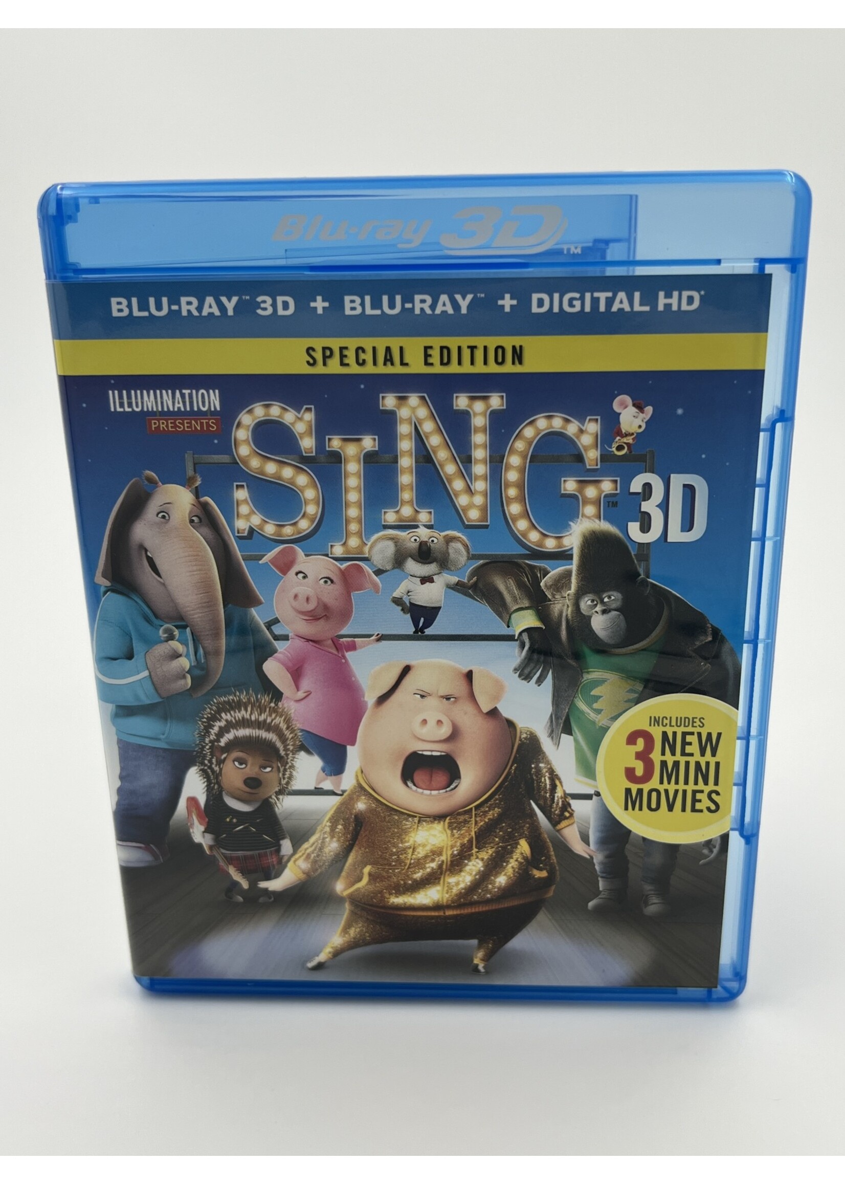Bluray   Sing 3D Special Edition Bluray