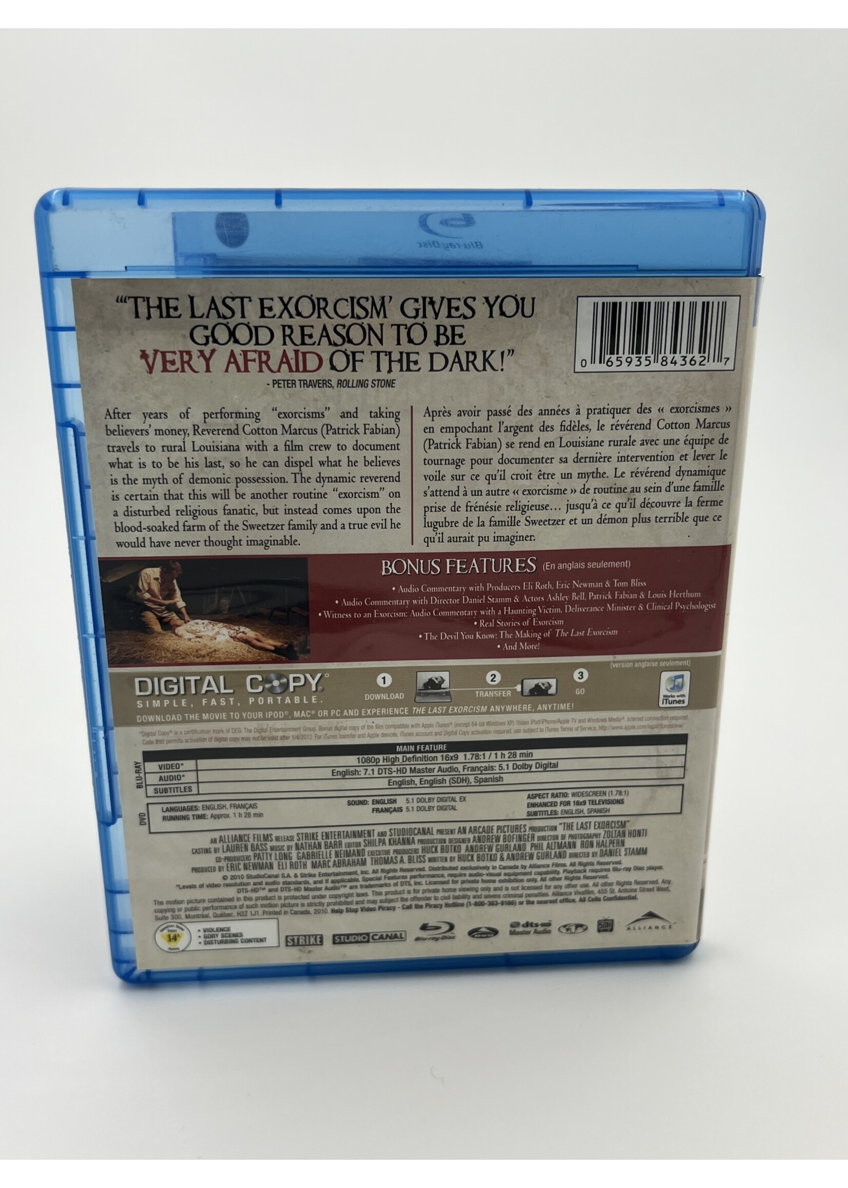 Bluray   The Last Exorcism Bluray