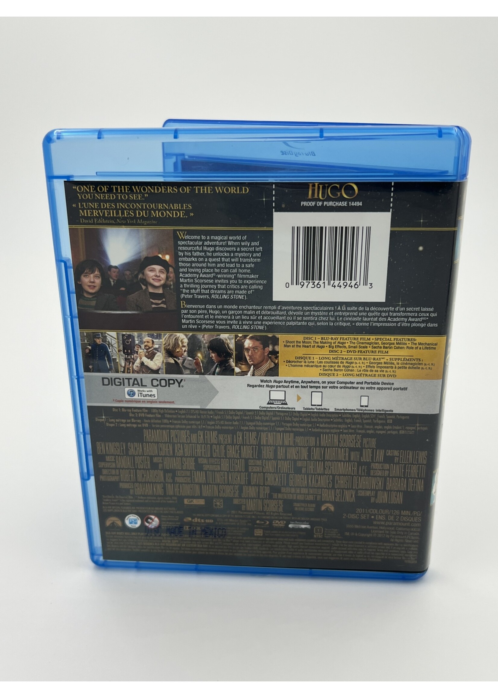 Bluray Hugo Bluray