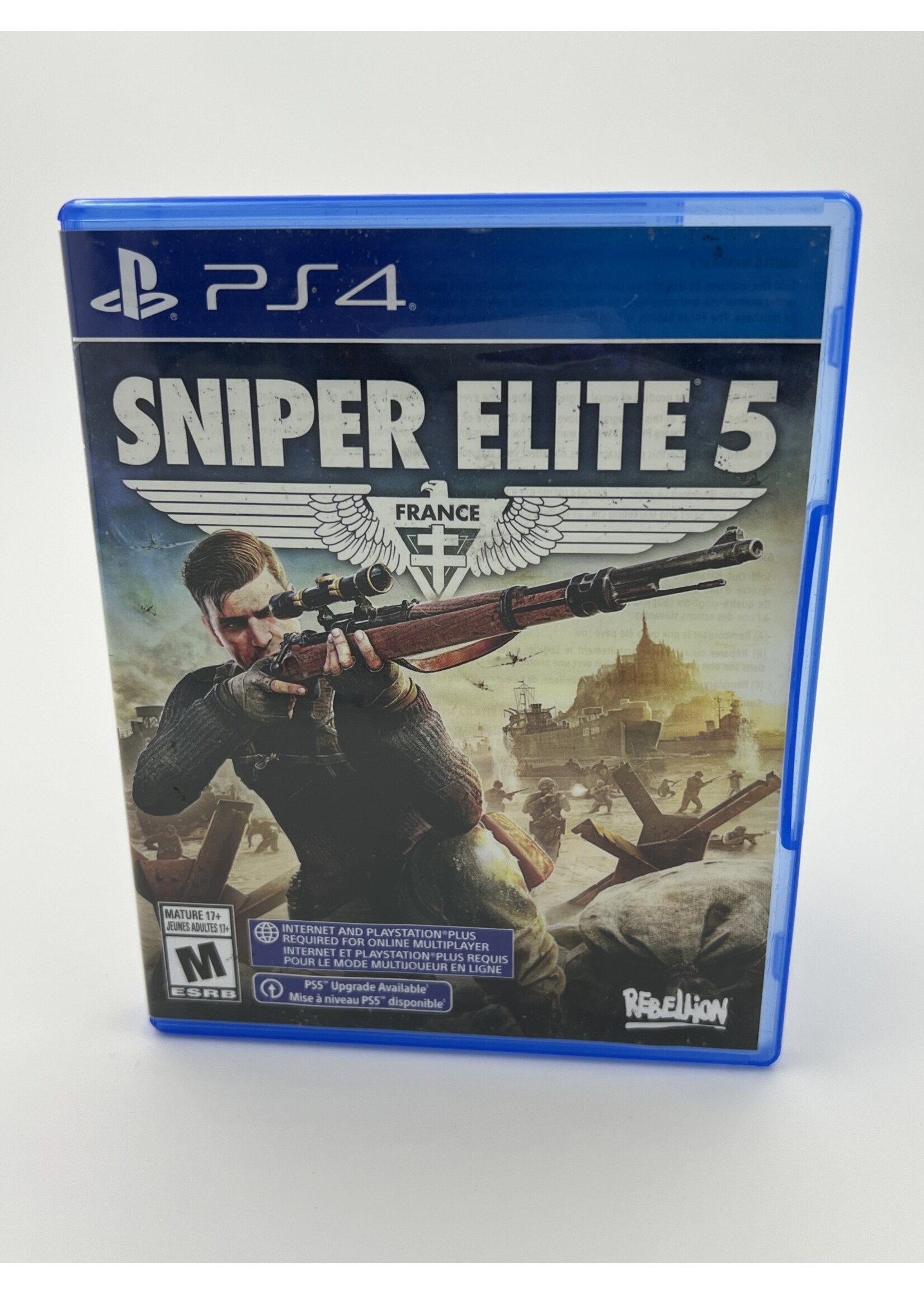 Sony   Sniper Elite 5 France PS4