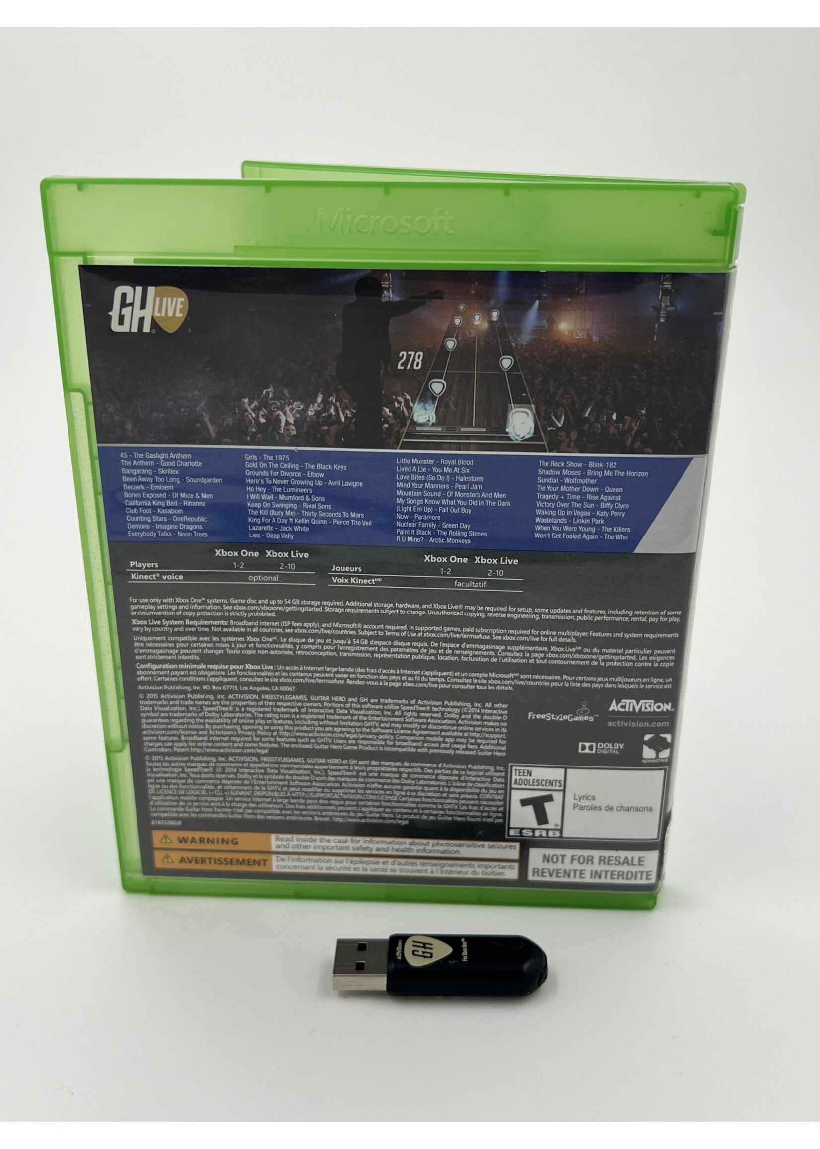 Xbox   Guitar Hero Live Xbox One