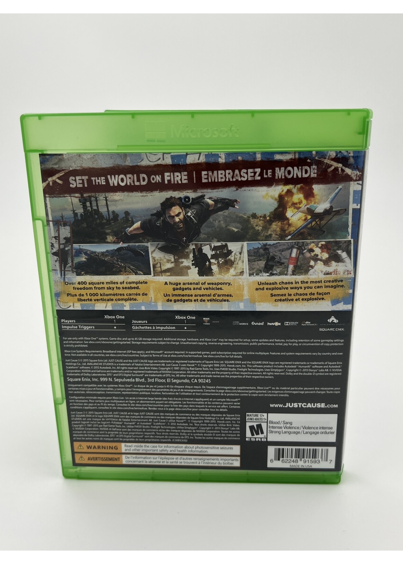 Xbox Just Cause 3 Xbox One