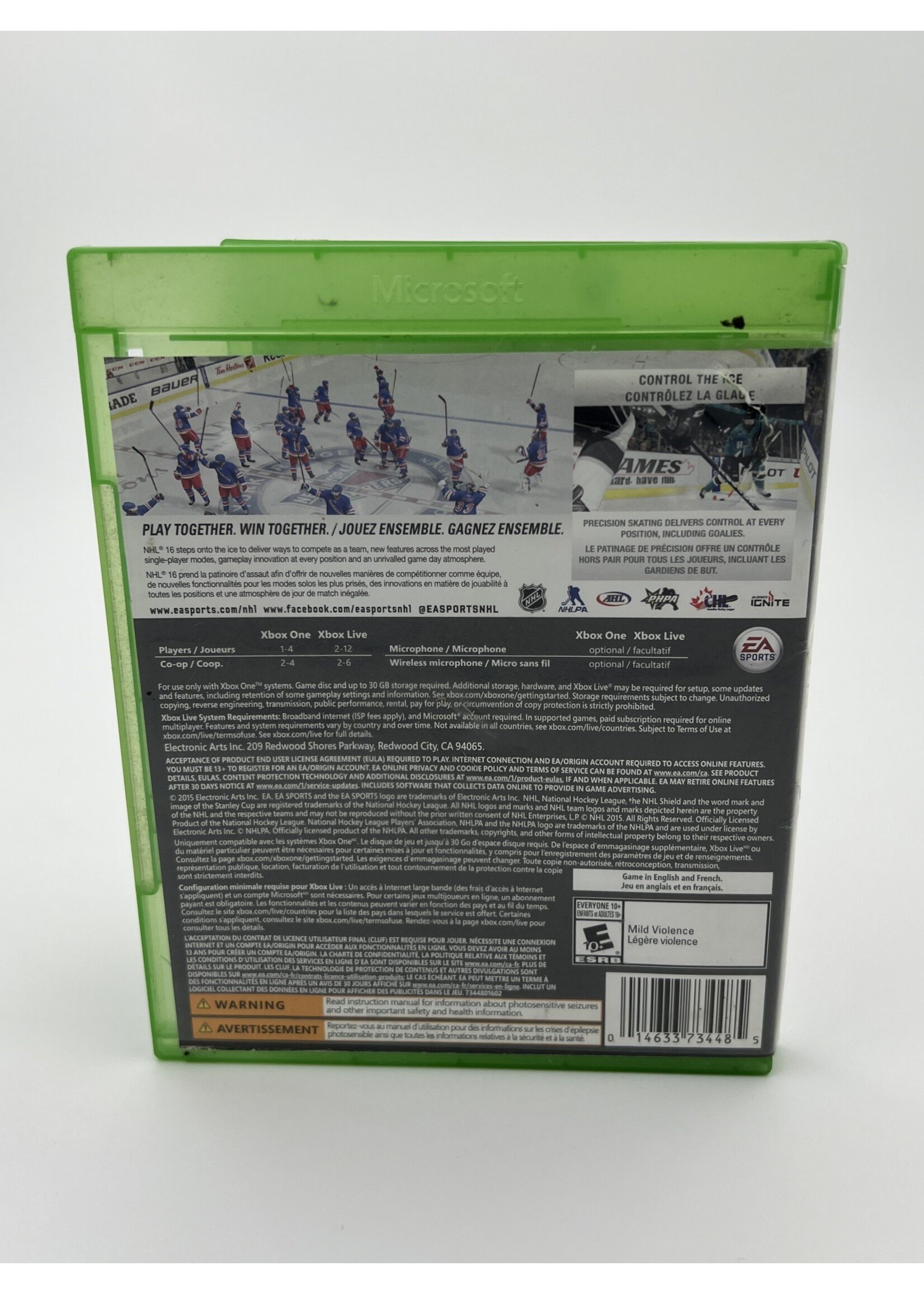 Xbox   NHL 16 Xbox One