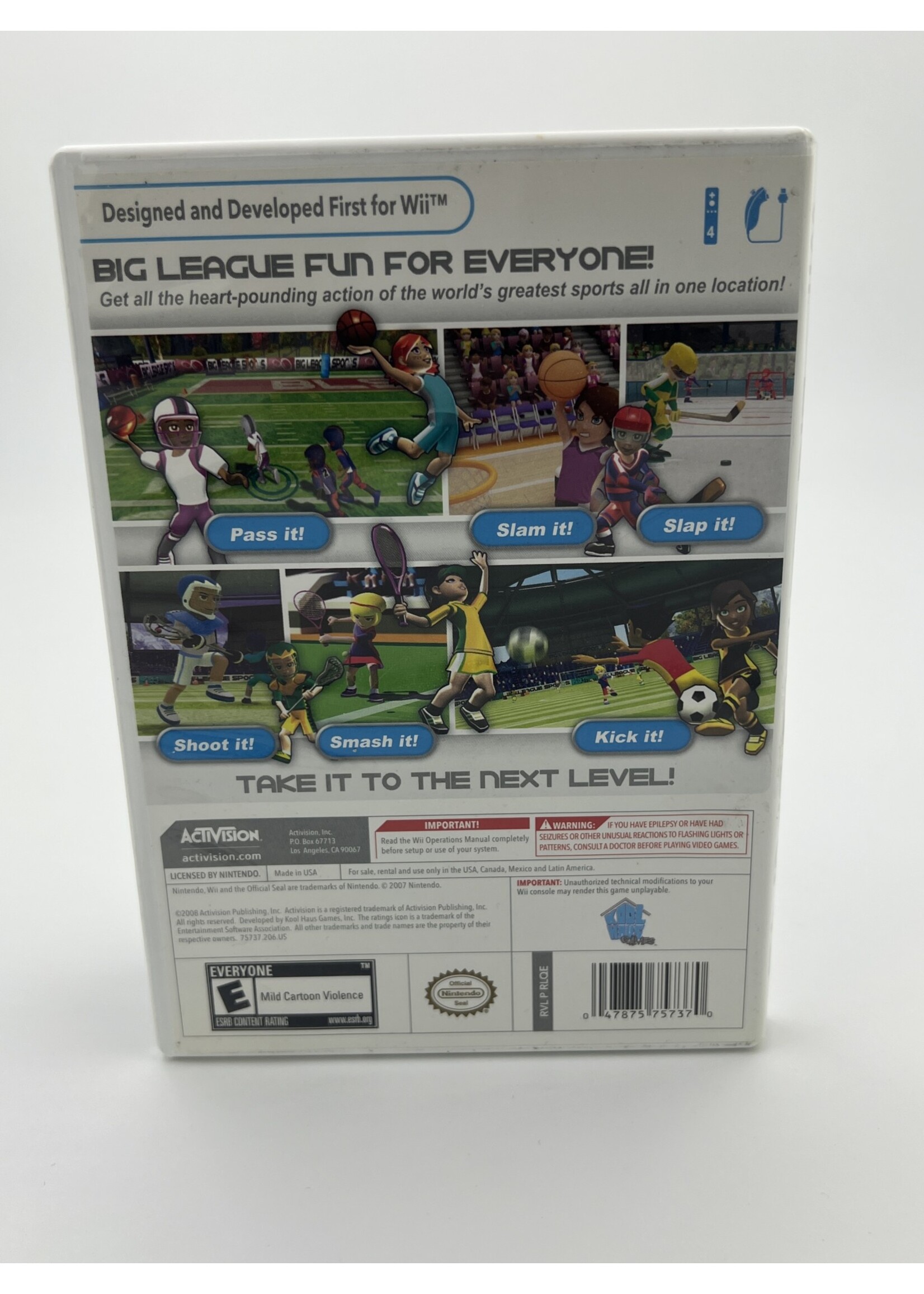 Nintendo   Big League Sports Wii