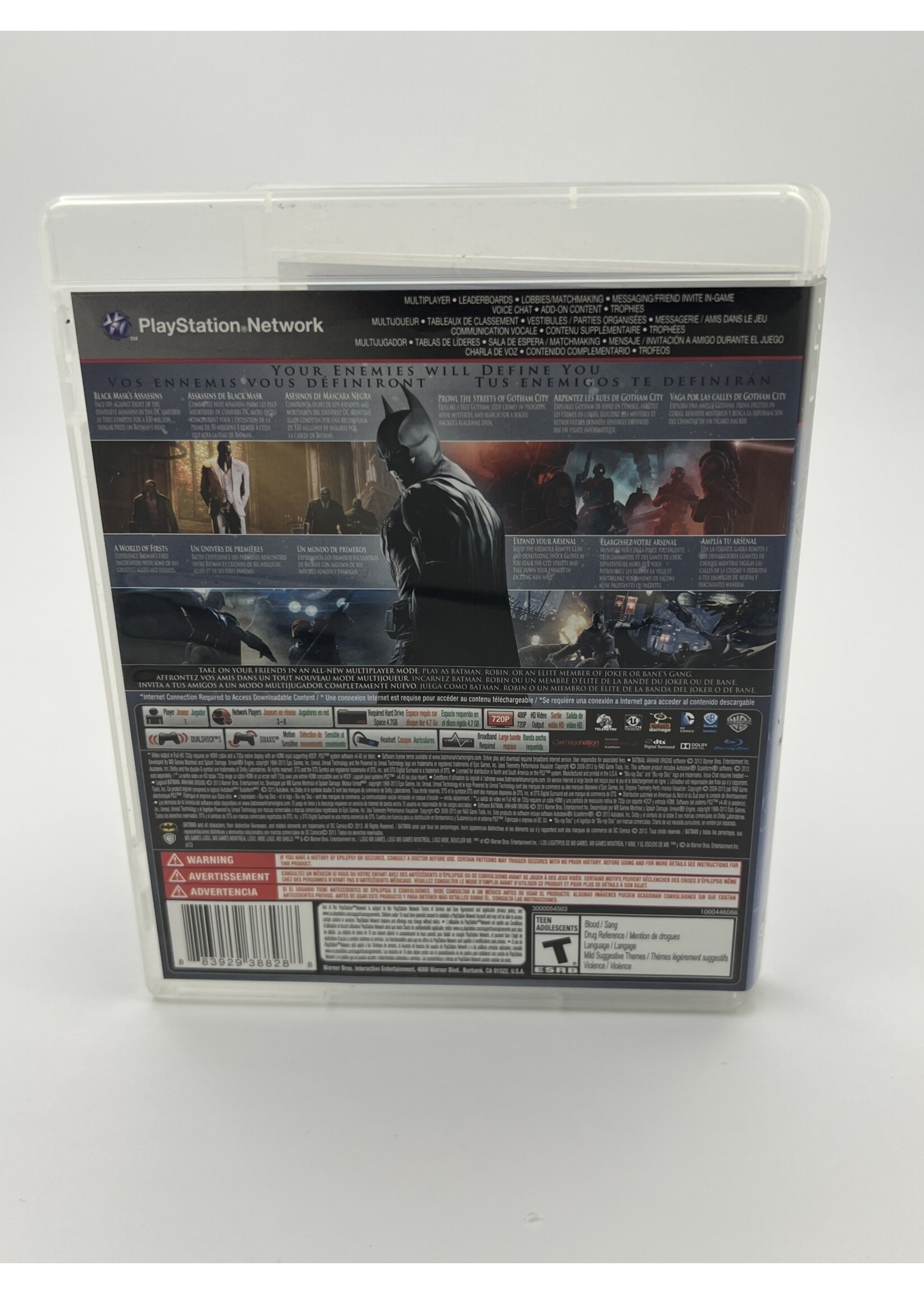 Sony   Batman Arkham Origins PS3