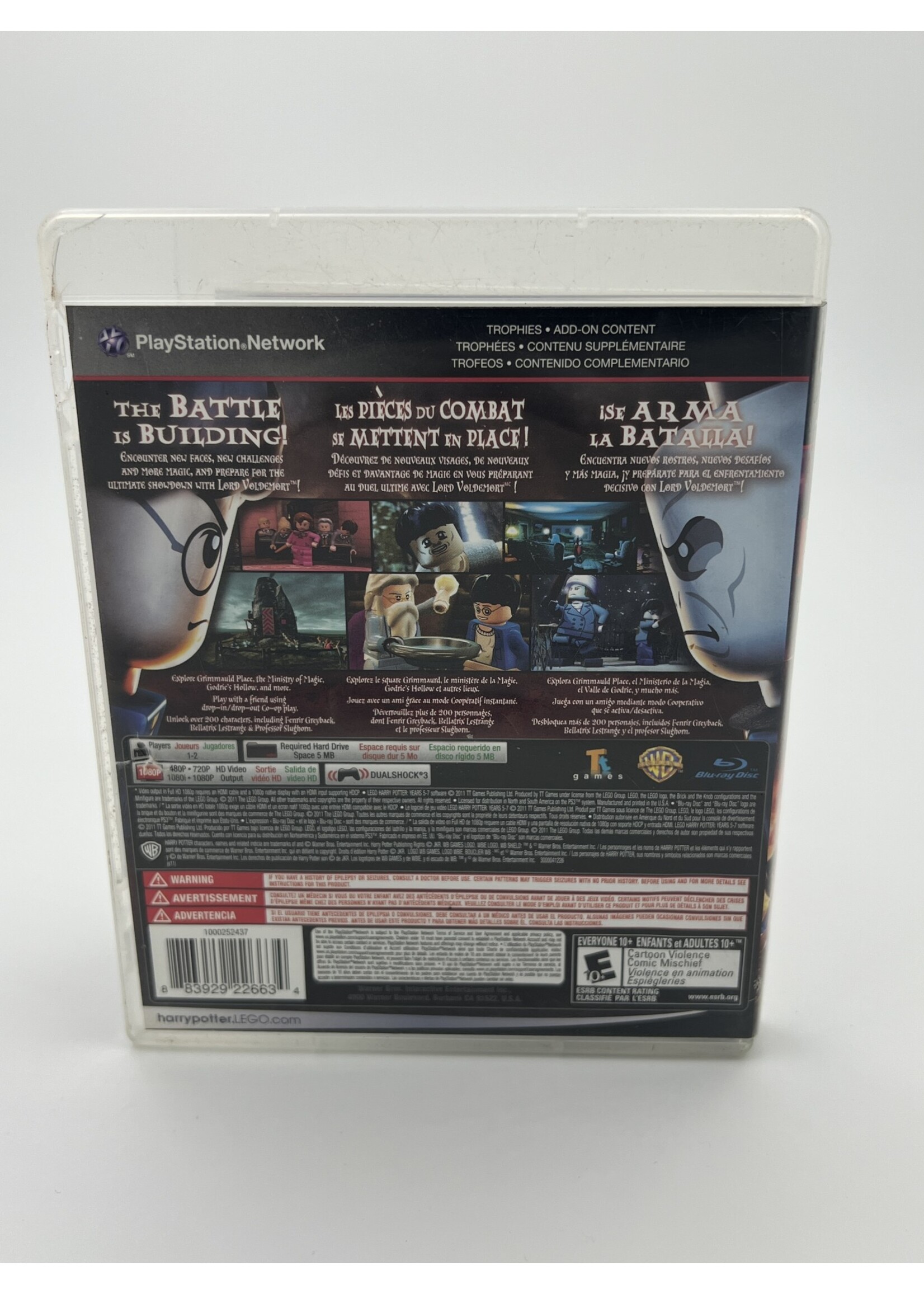Sony LEGO Harry Potter Years 5 to 7 PS3