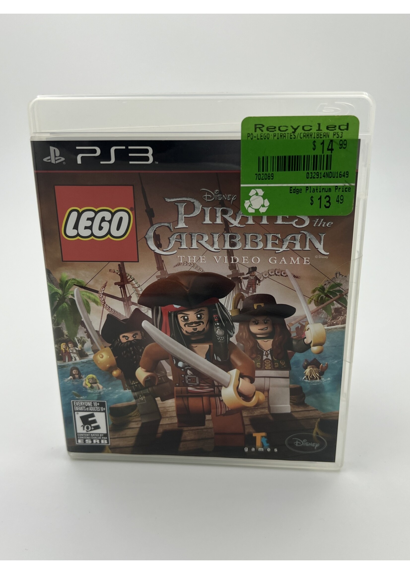 Sony Disney Lego Pirates Of The Caribbean The Video Game PS3